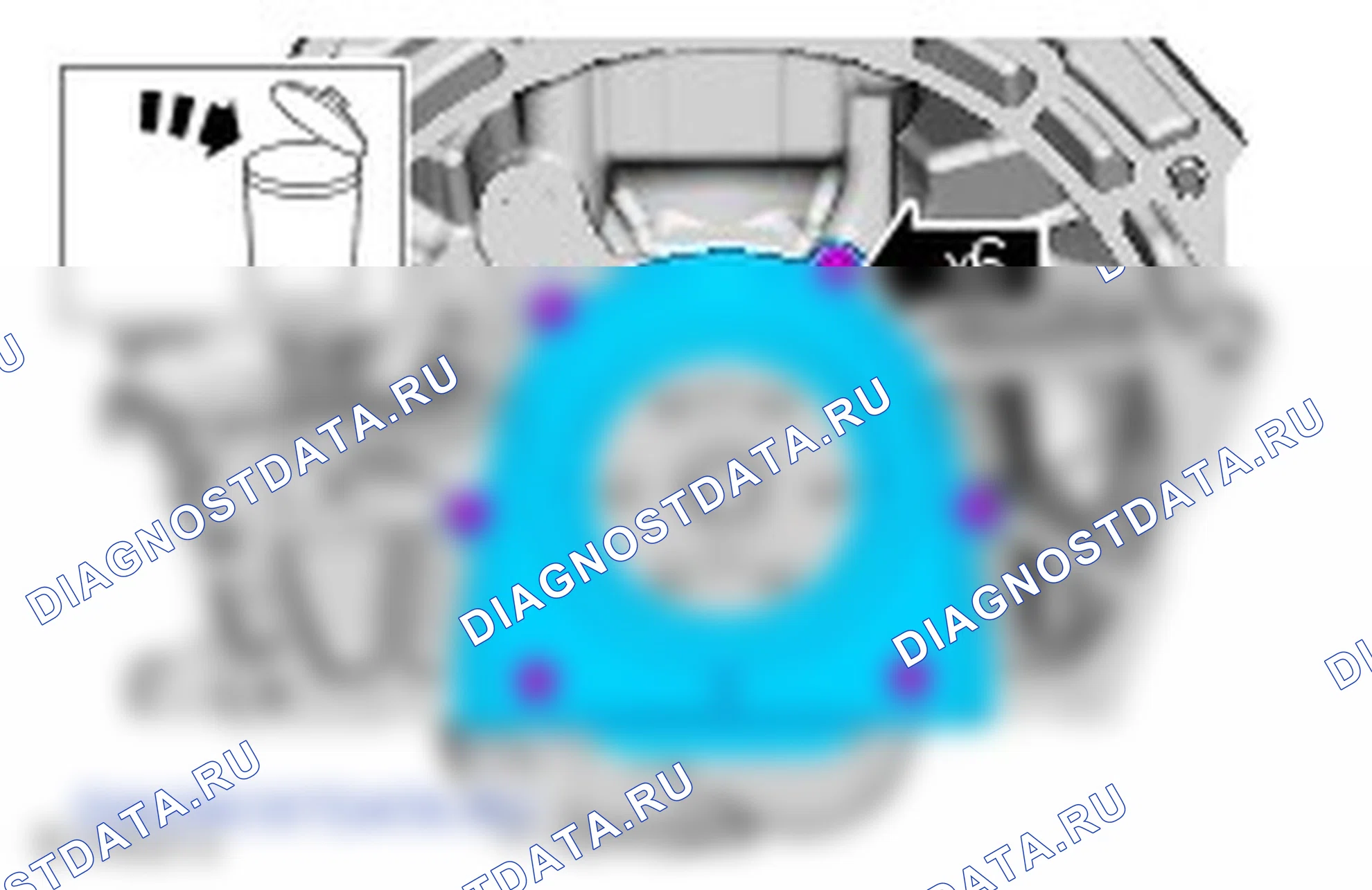 Разборка двигателя. Ford Mondeo V
