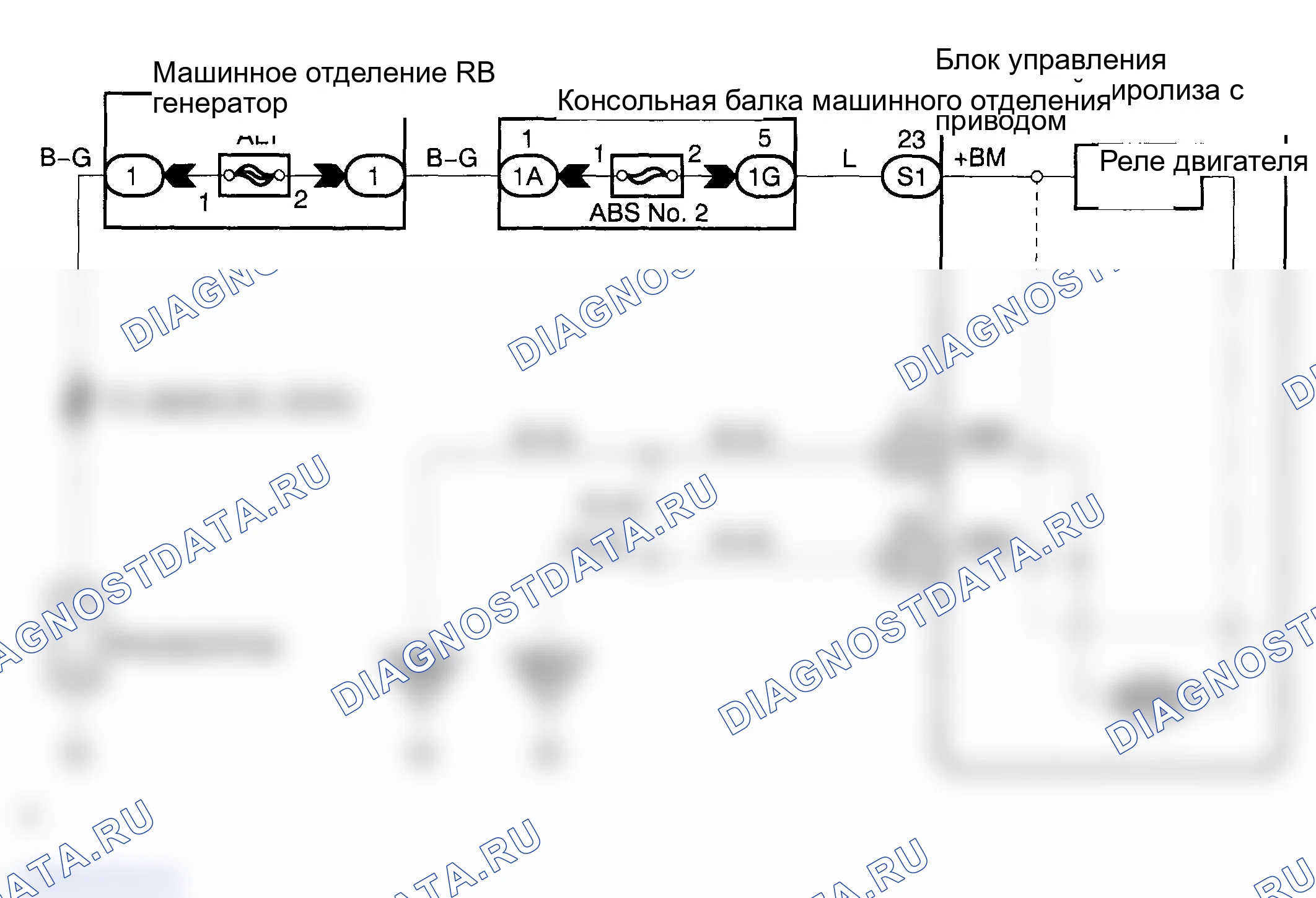 Рис. 37: электросхема. Lexus ES XV30 рестайлинг