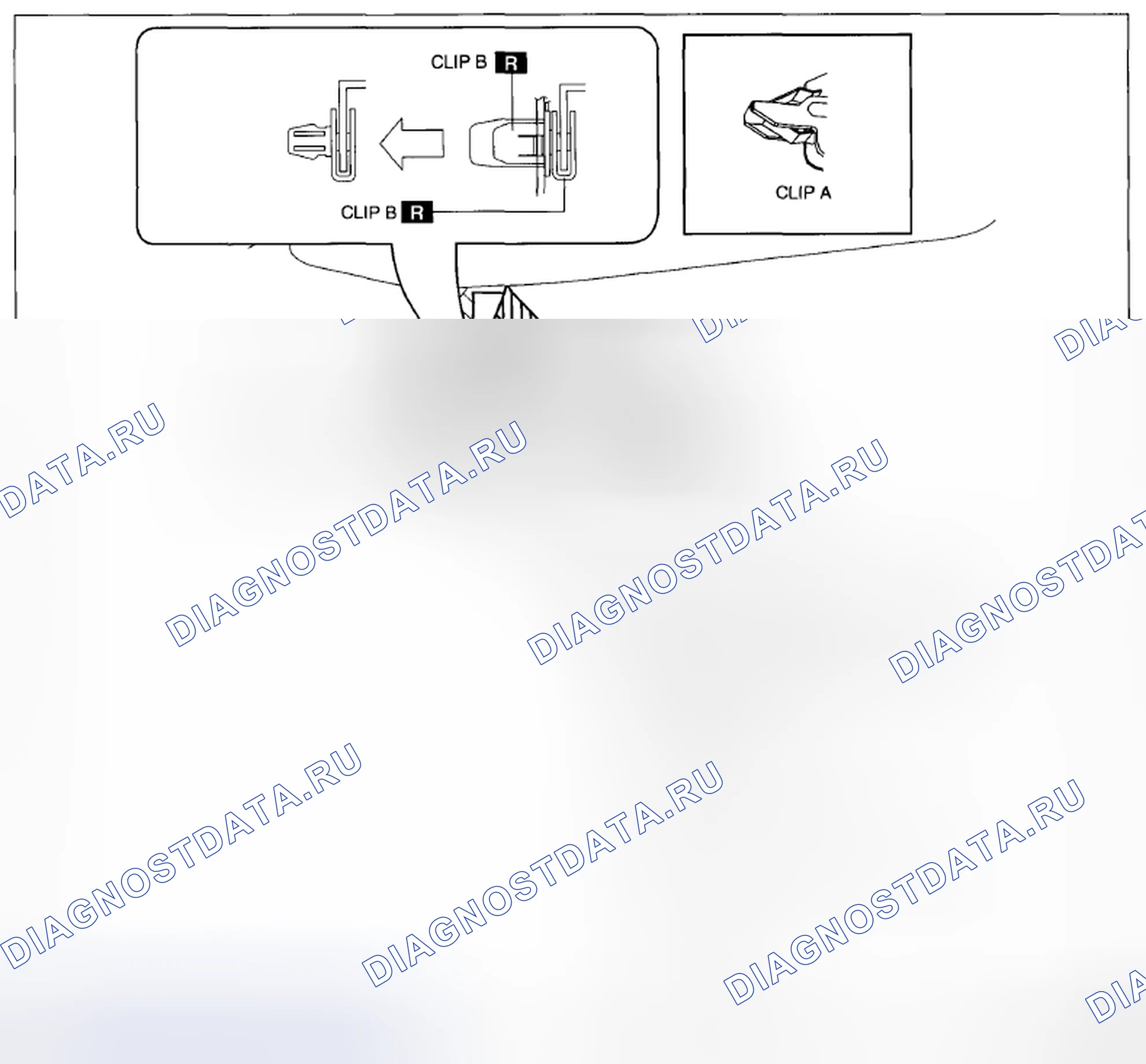 Рис. 119: СНЯТИЕ / УСТАНОВКА облицовки СТОЙКИ A. Mazda CX-5 I