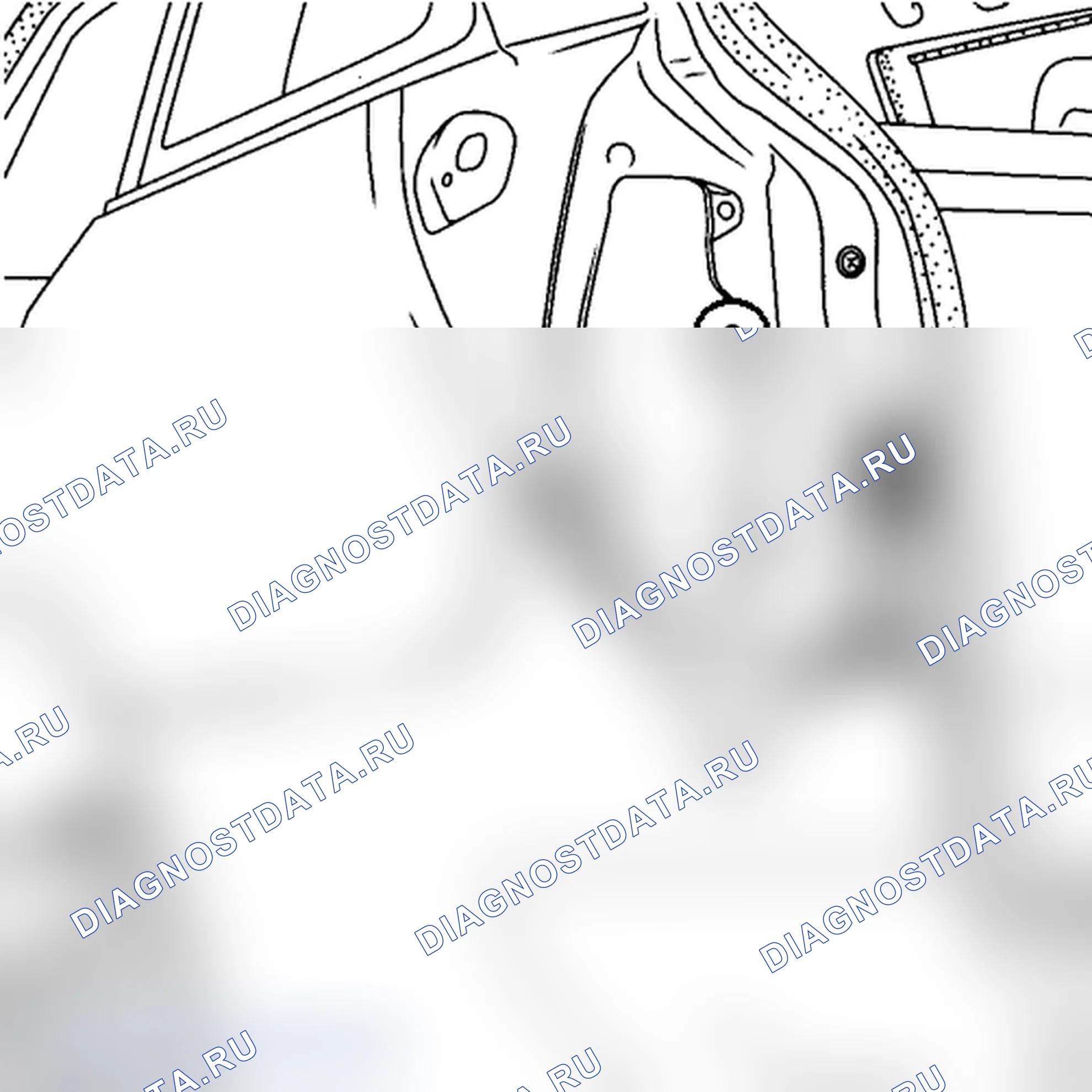 Задний бампер — Универсал. Renault Laguna II