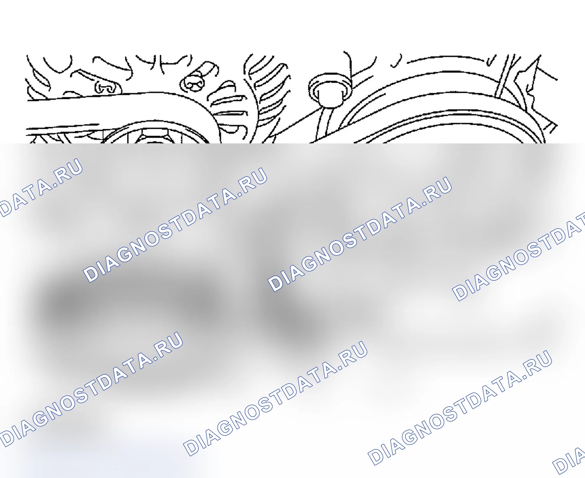 Рис. 694: ЗАДНИЙ БОКОВОЙ РЕМЕНЬ. Subaru Impreza WRX GD/GG рестайлинг
