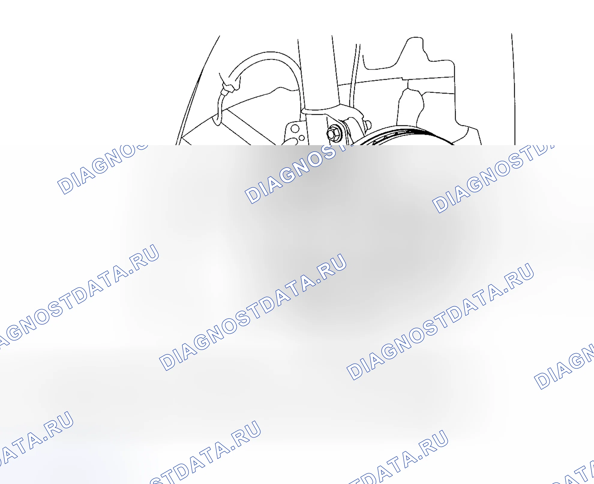 Рис. 1: Передние и задние дисковые тормоза. Subaru Impreza WRX GD/GG рестайлинг 2