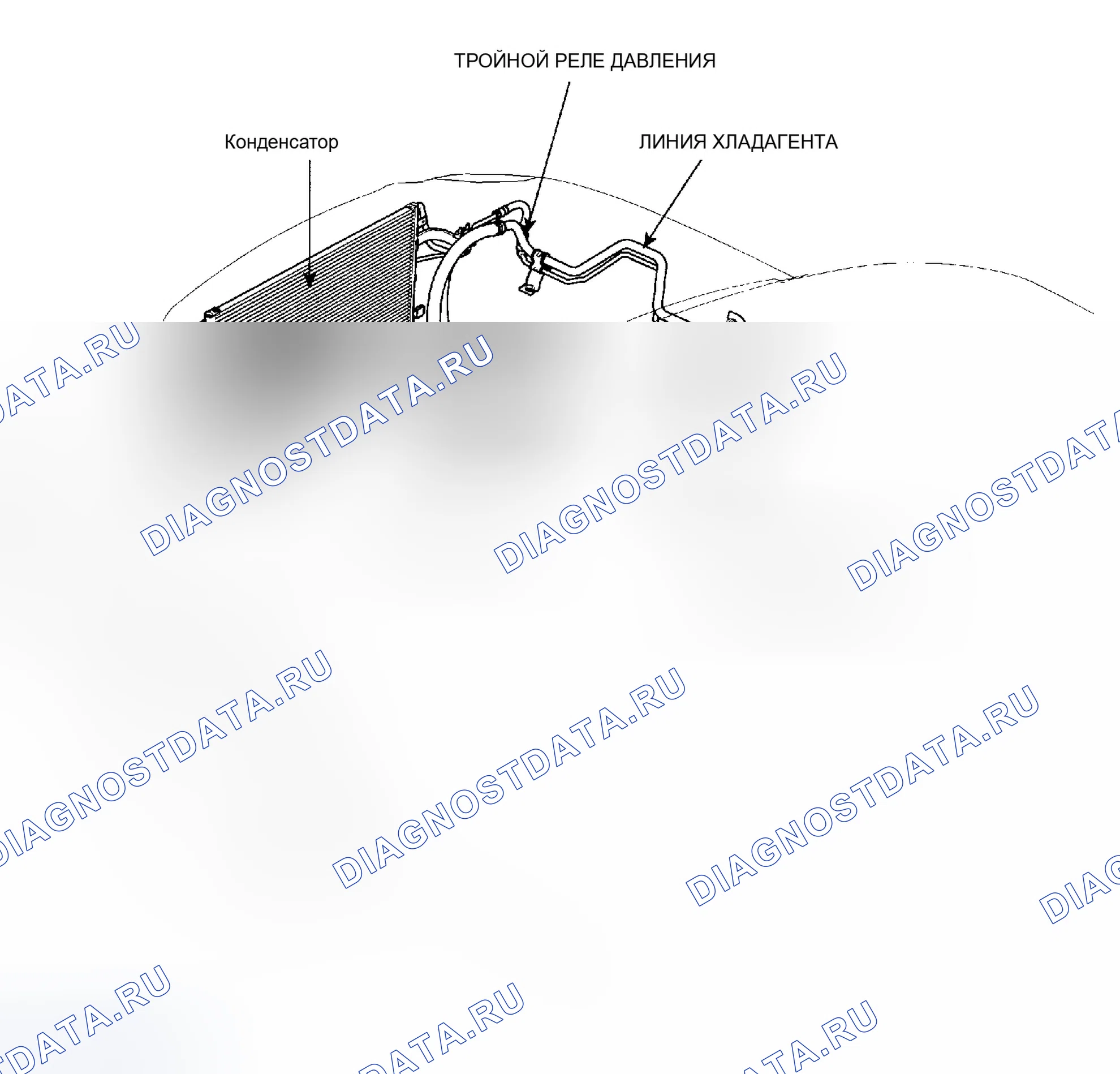 Рис. 32: МАШИННОЕ ОТДЕЛЕНИЕ. Hyundai Tucson I
