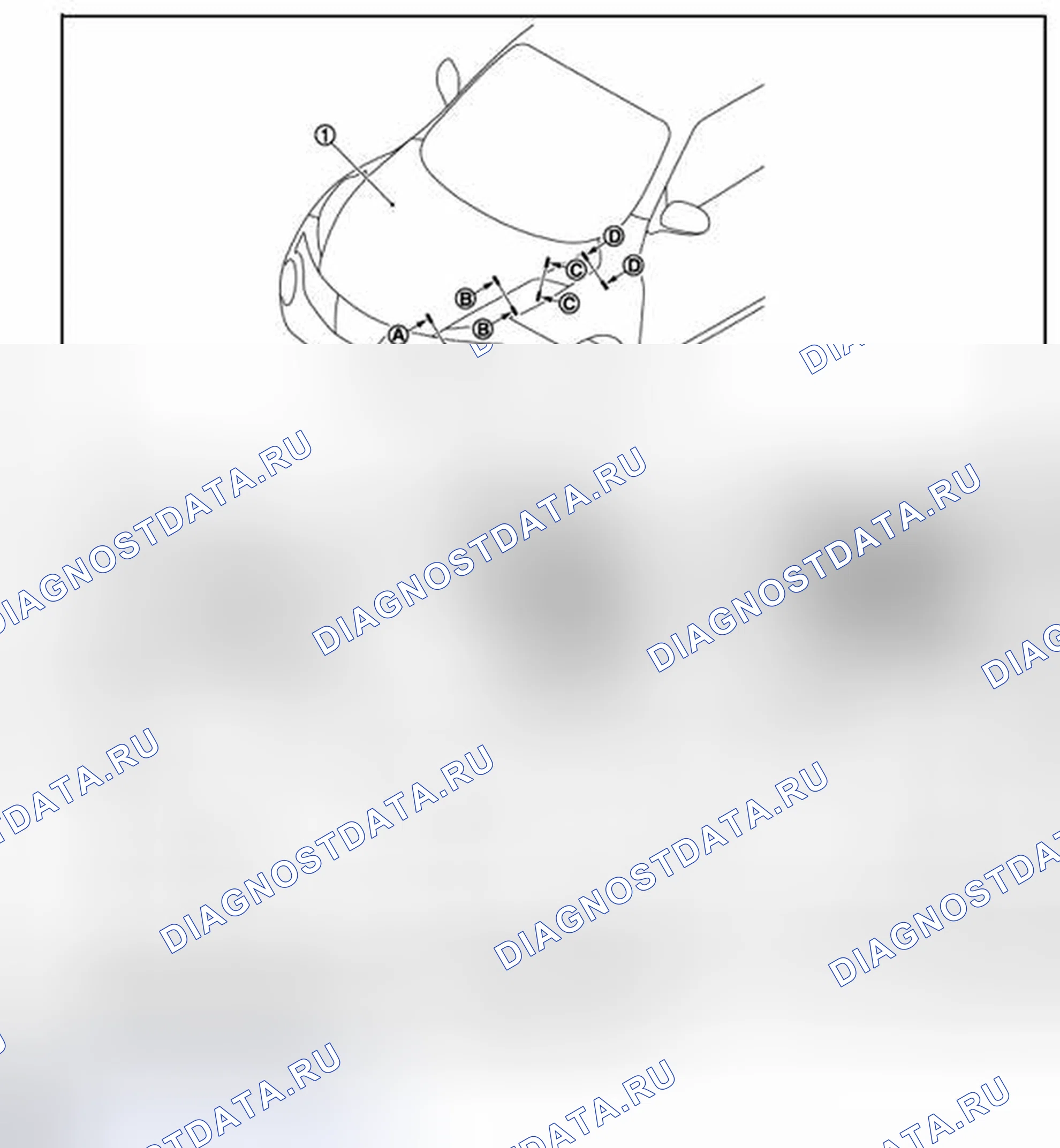 Рис. 21: ШАРНИР КАПОТА: Регулировка. BMW 4 серия F32/F33 рестайлинг