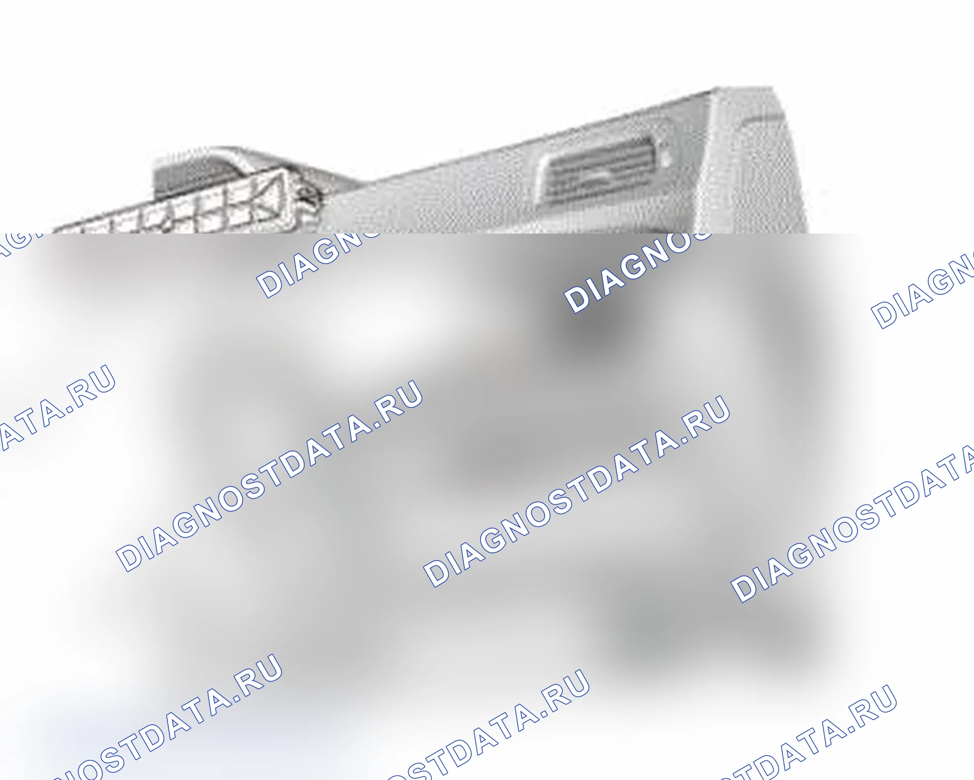Рис. 2: Воздушный фильтр кабины. Honda CR-V IV