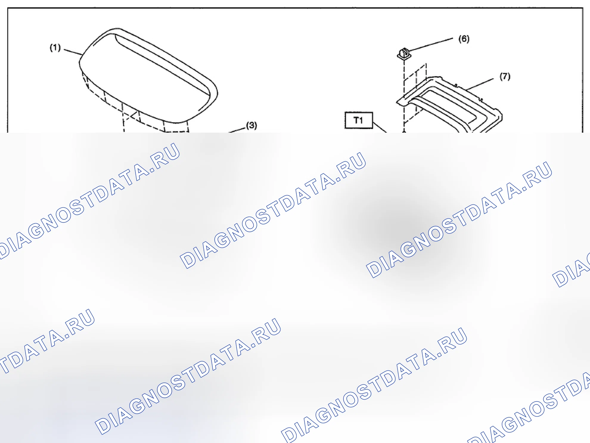 Рис. 19: РЕШЕТКА ПЕРЕДНЕГО КАПОТА. Subaru Impreza WRX STI GR