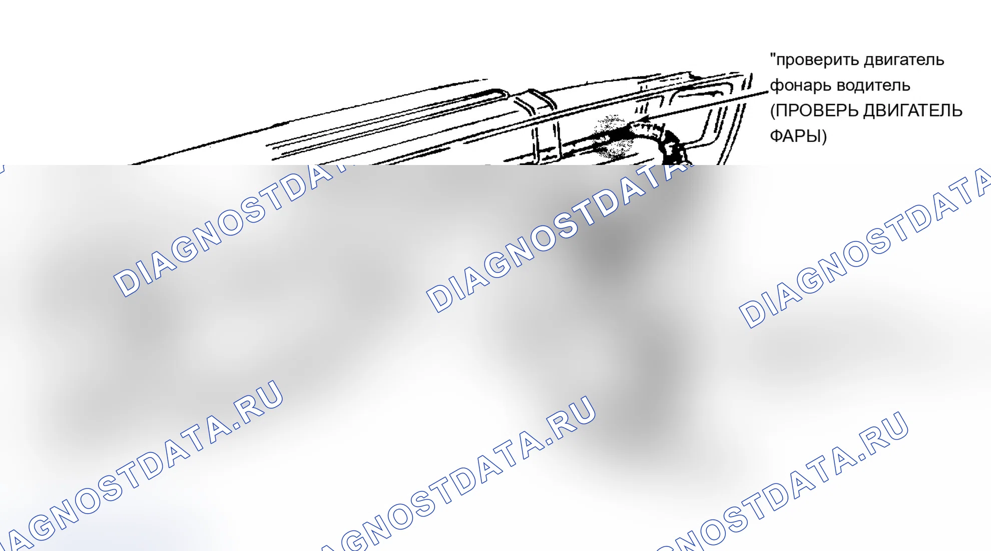 Рис. 5: Расположение компонентов (5 из 11). Chevrolet Caprice III