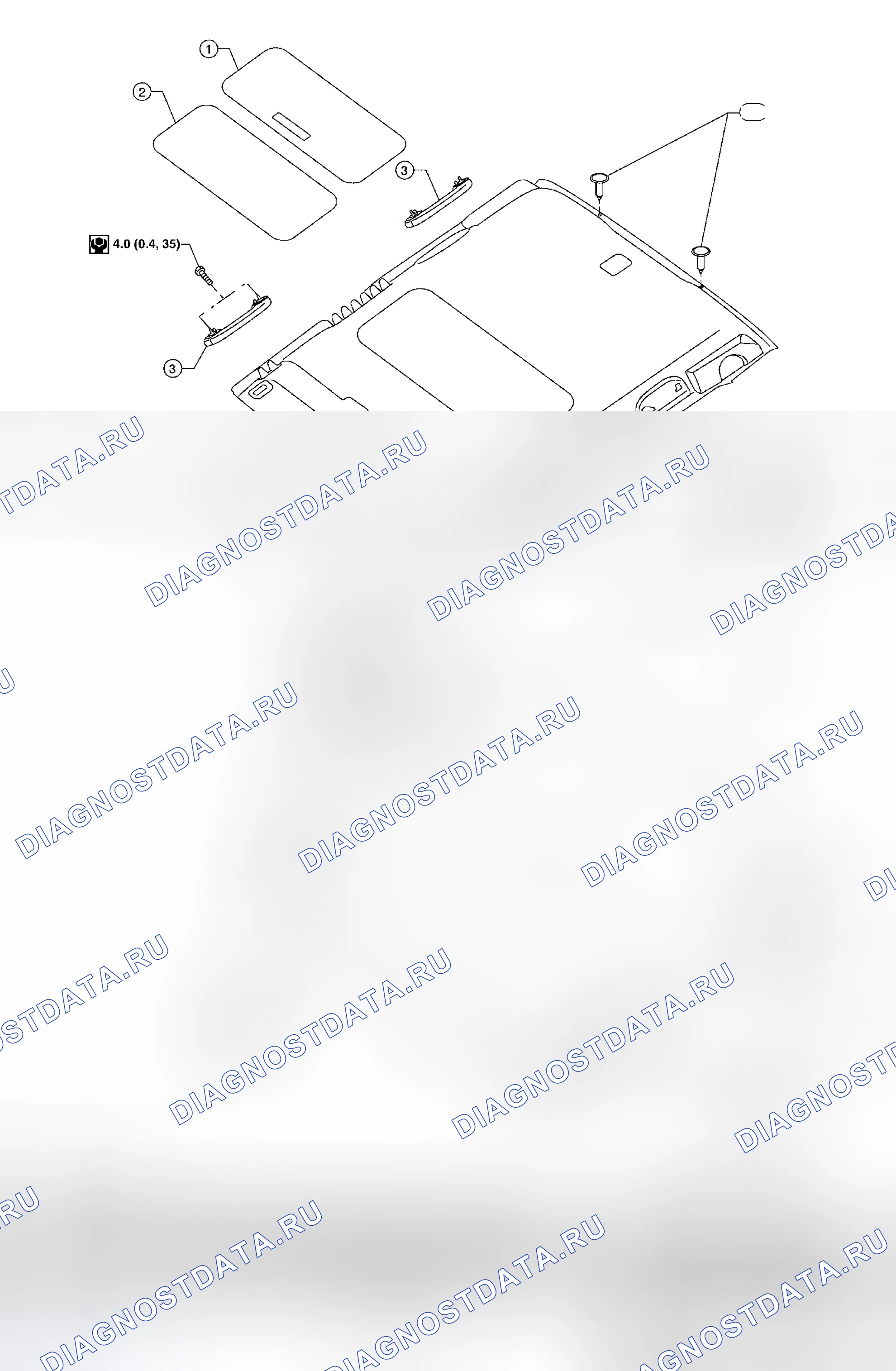 Рис. 22: Демонтаж и монтаж. Honda Odyssey I