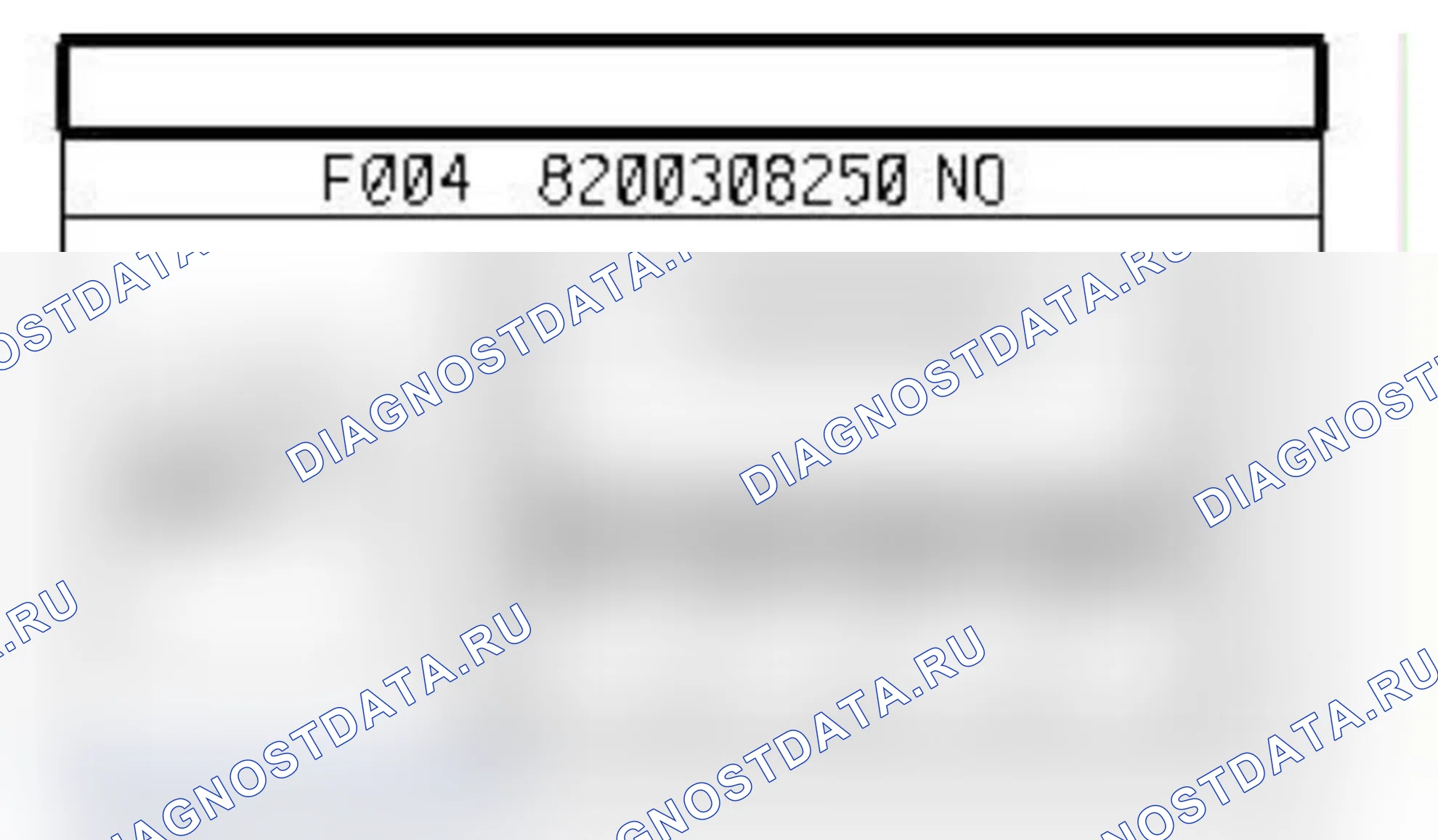 Распиновка разъёма R627 — Соединит. разъем заднего жгута проводов и жгута проводов заднего сиденья. Renault Laguna III