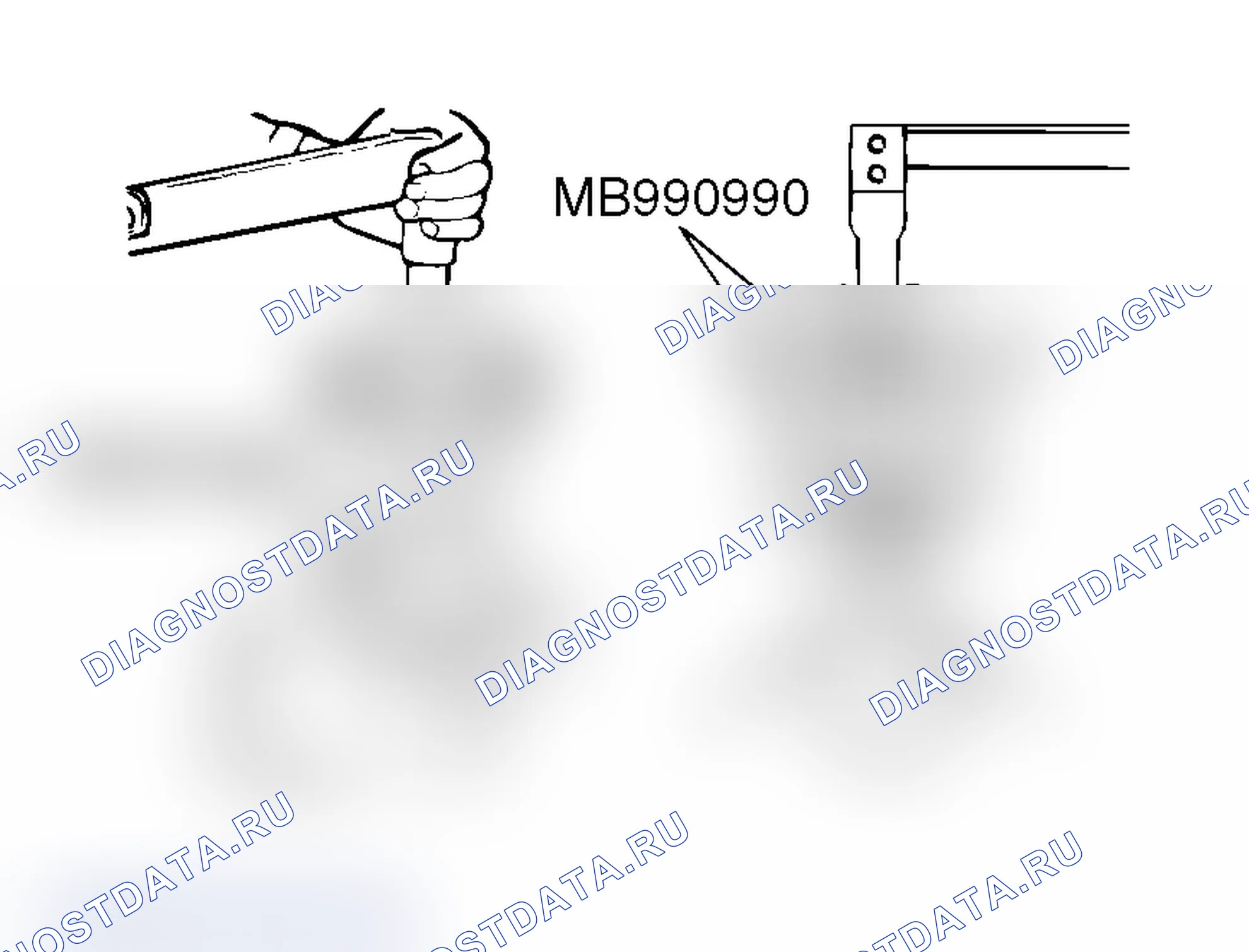 Рис. 116: >> C <<ПРОВЕРКА ДИФФЕРЕНЦИАЛЬНОГО КРУТЯЩЕГО МОМЕНТА LSD. Mitsubishi Lancer Evolution IX