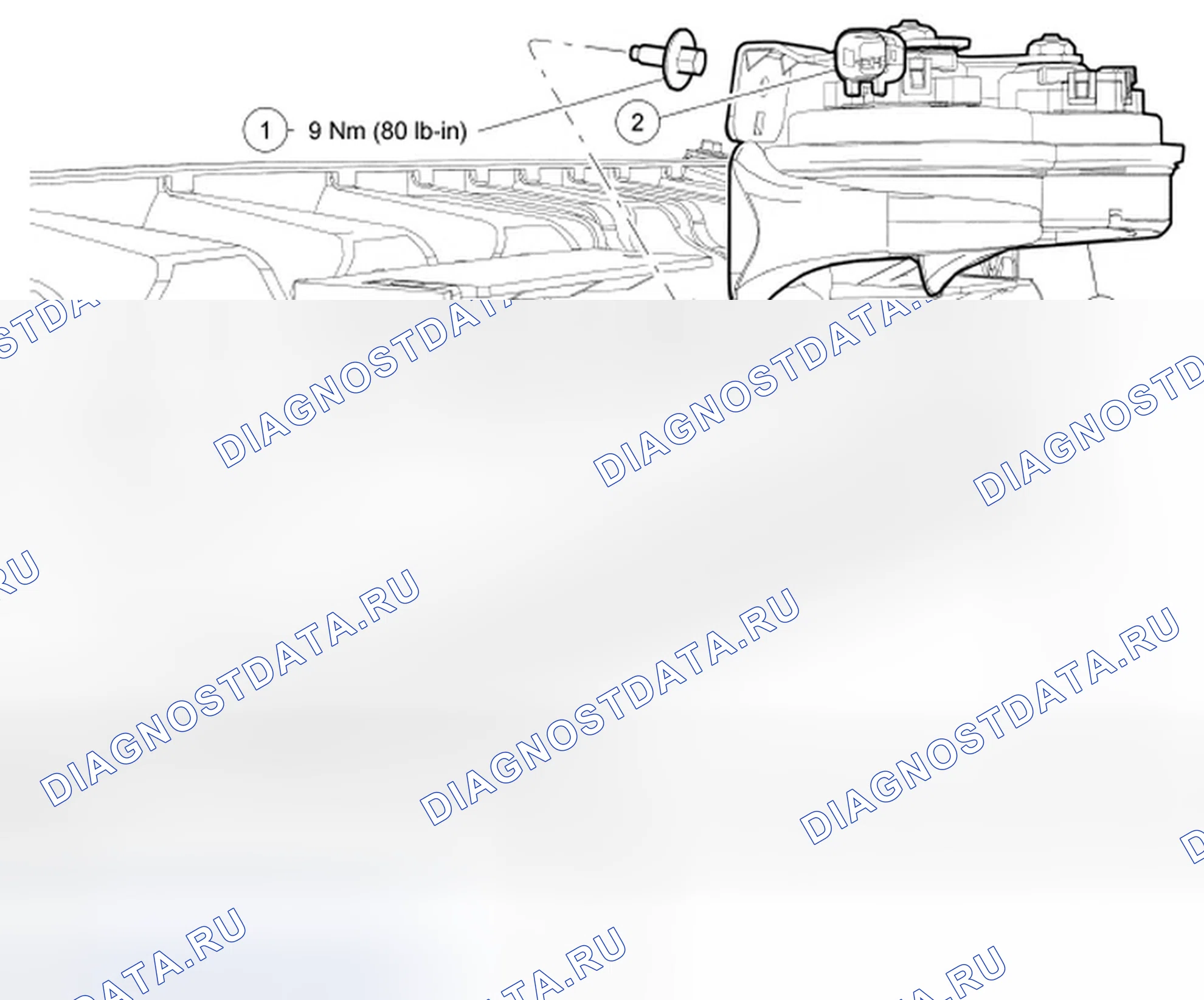 Рис. 8: звуковой сигнал. Ford Freestyle I