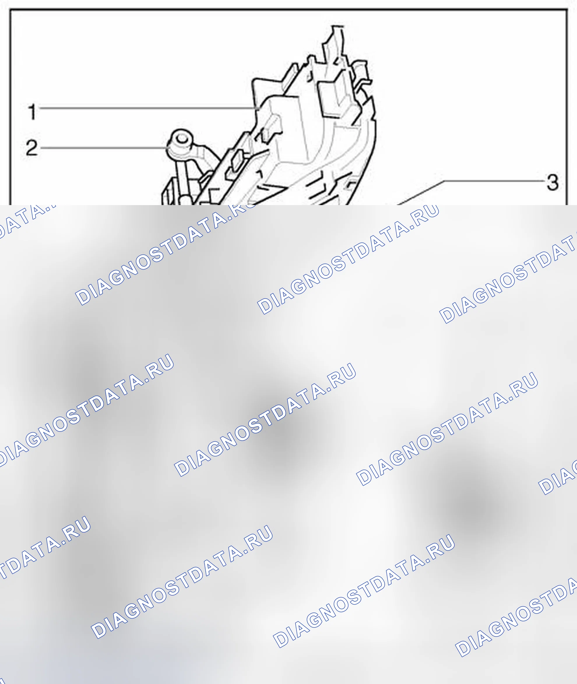 Рис. 126: Ручка двери, снятие. Audi A6 С6