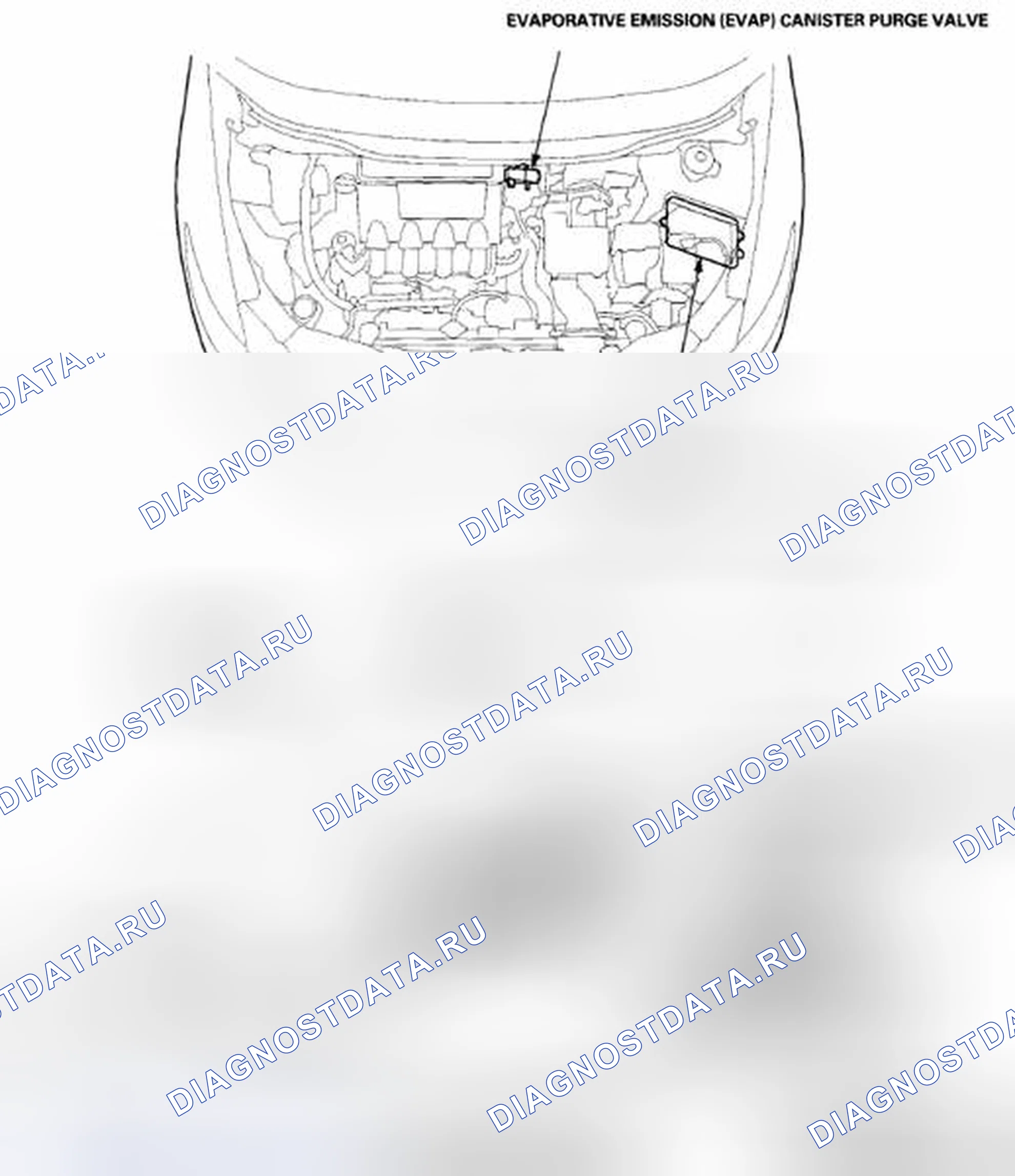 Рис. 778: Указатель расположения компонентов. Honda Insight ZE2 рестайлинг