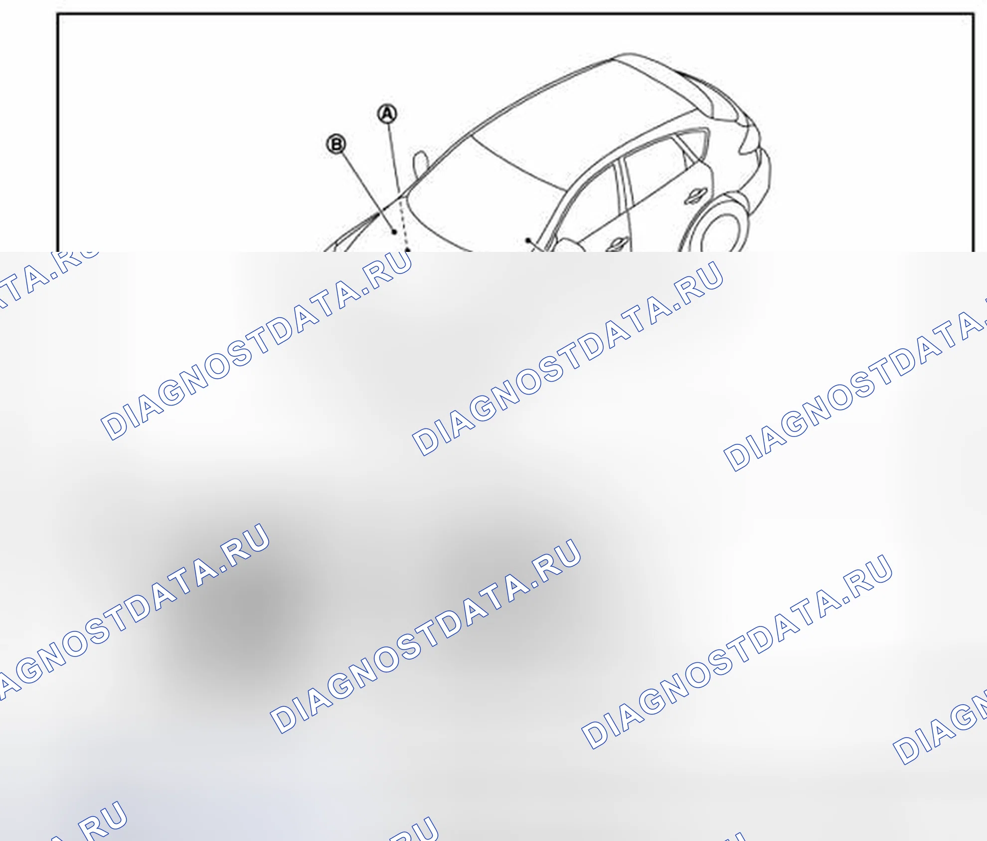 Рис. 8: Расположение компонентов. Infiniti EX37 I