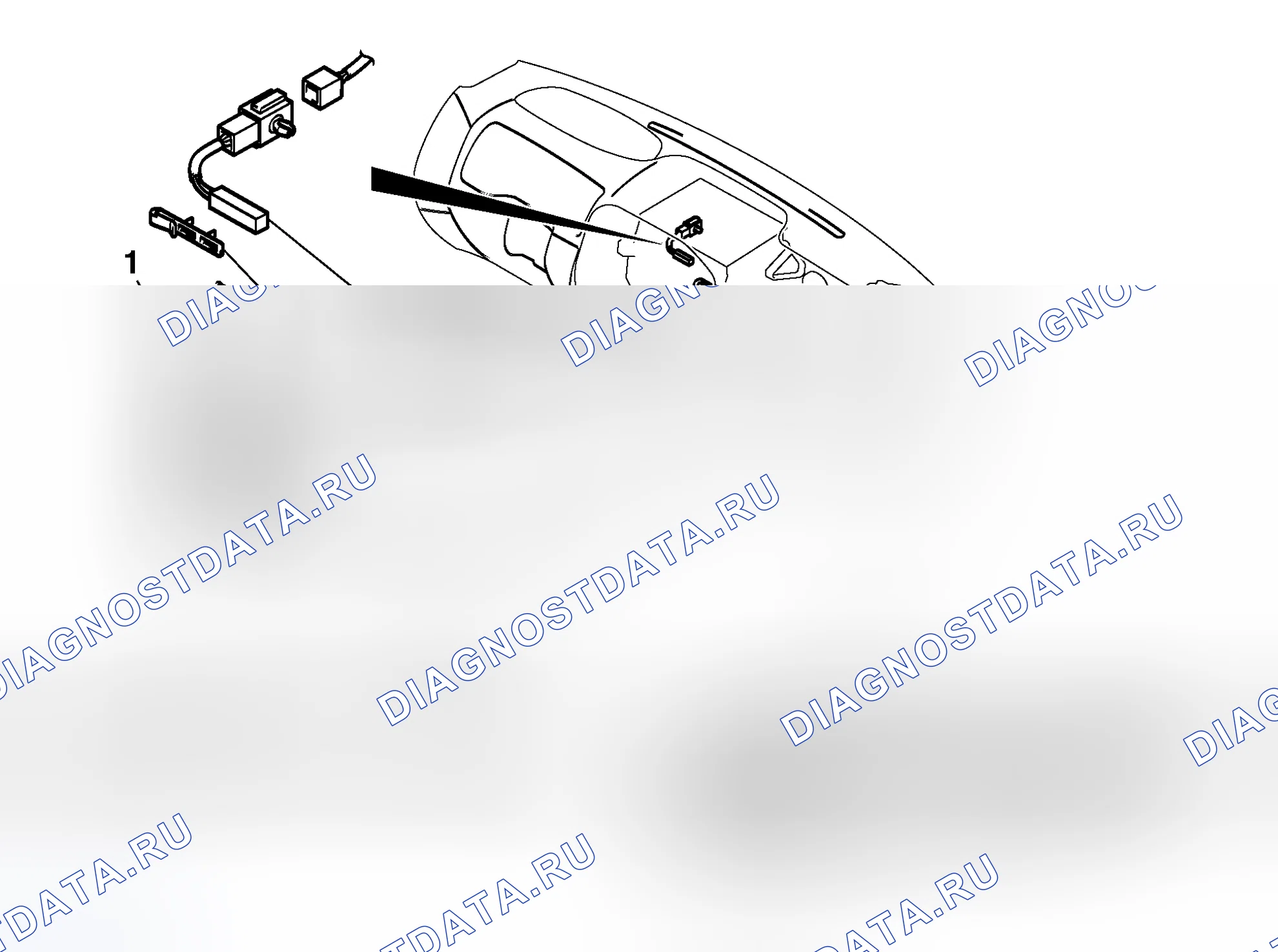Рис. 277: Снятие / установка датчиков. Honda Grace I