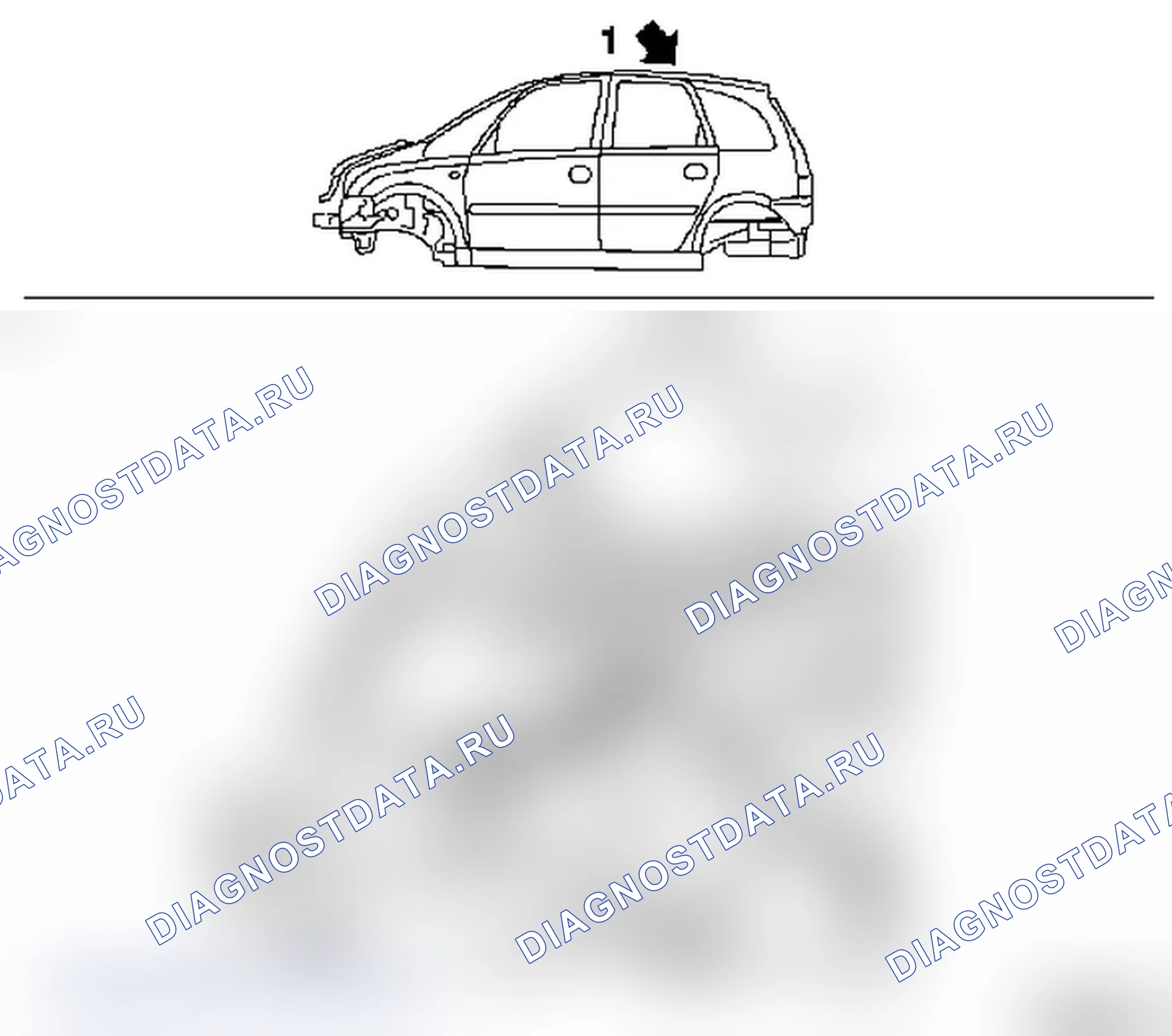 Противокоррозионные мероприятия Уплотнение шва. Opel Meriva A рестайлинг