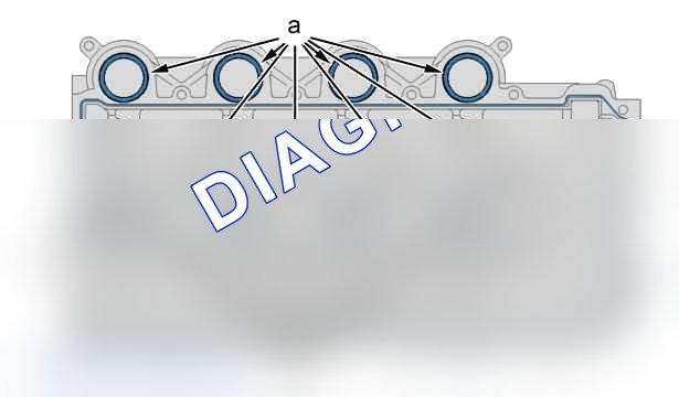 Снятие - установка: Распределительные валы — b1dp1h4d. Citroen C3 I