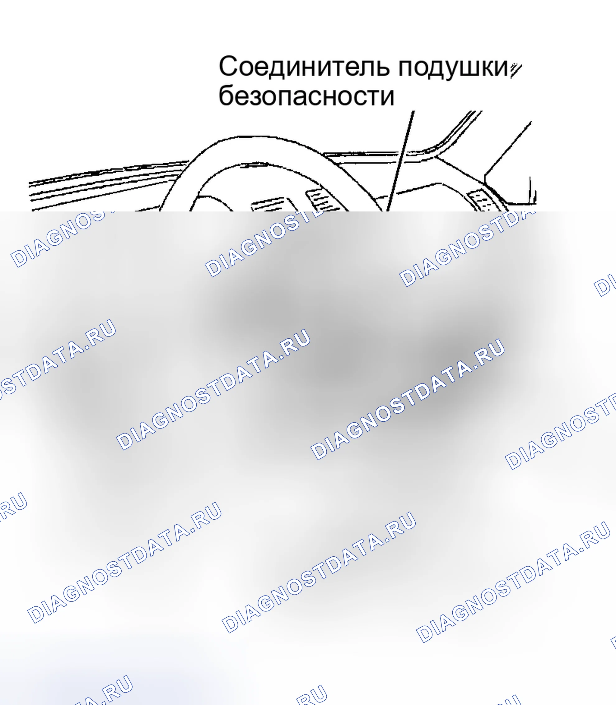 Рис. 30: ОТКЛЮЧЕНИЕ ПОДУШКИ БЕЗОПАСНОСТИ СО СТОРОНЫ ВОДИТЕЛЯ. Honda CR-V II