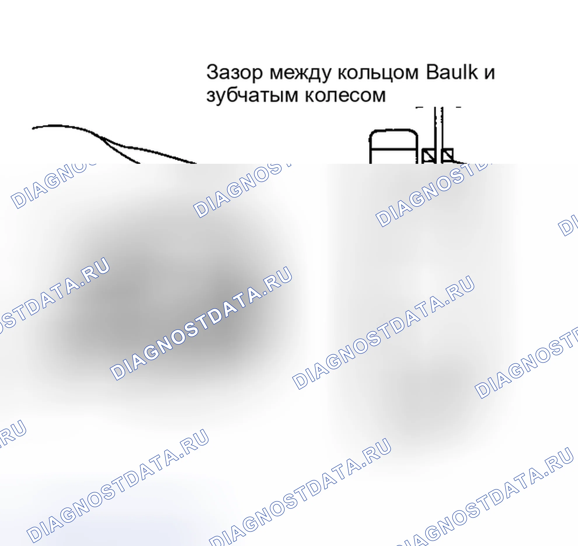 Рис. 298: Зазор кольца Баулка. Honda Street I