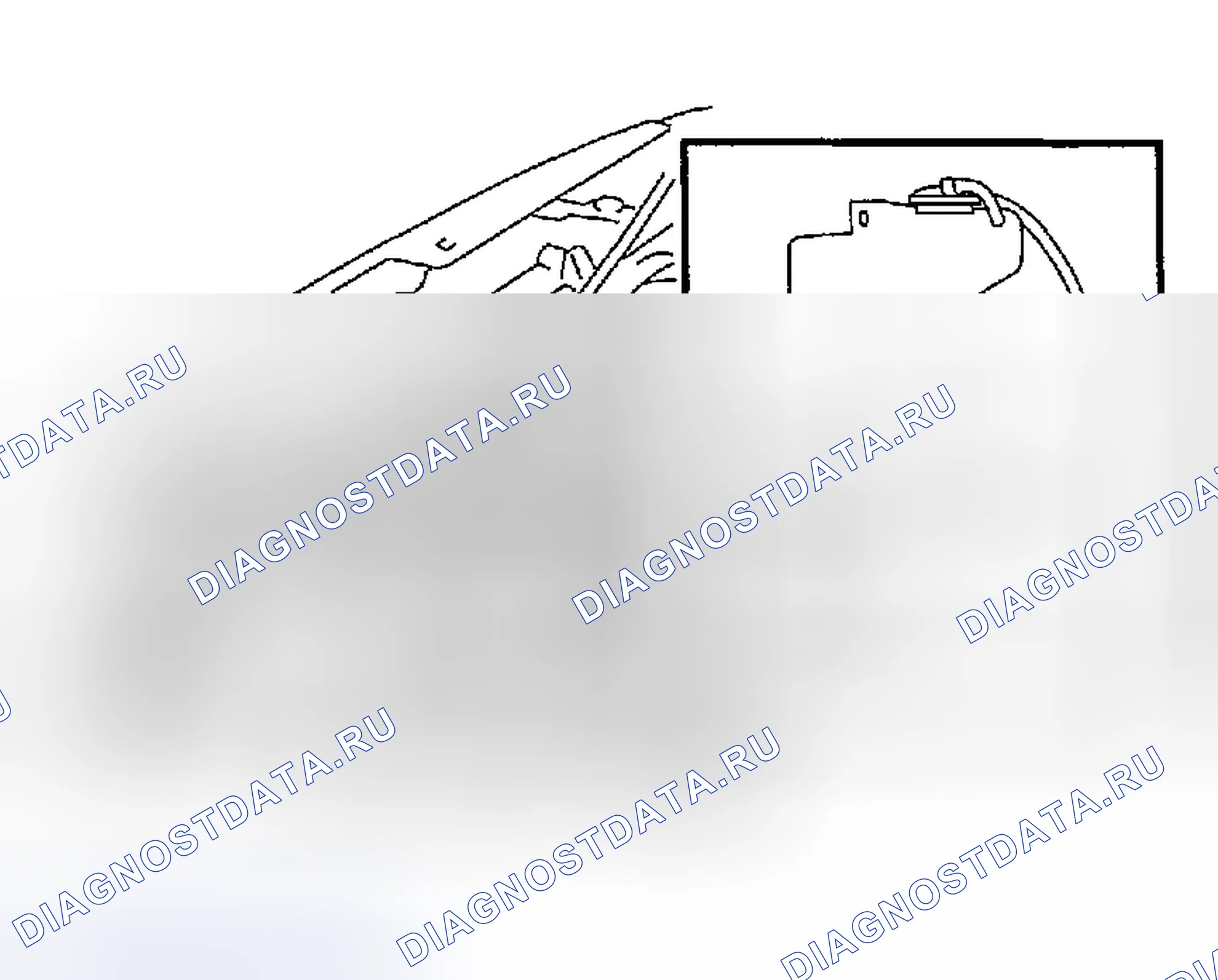 Рис. 83: ЗАПРАВКА ОХЛАЖДАЮЩЕЙ ЖИДКОСТИ ДВИГАТЕЛЯ. Subaru Impreza GD/GC/GG рестайлинг