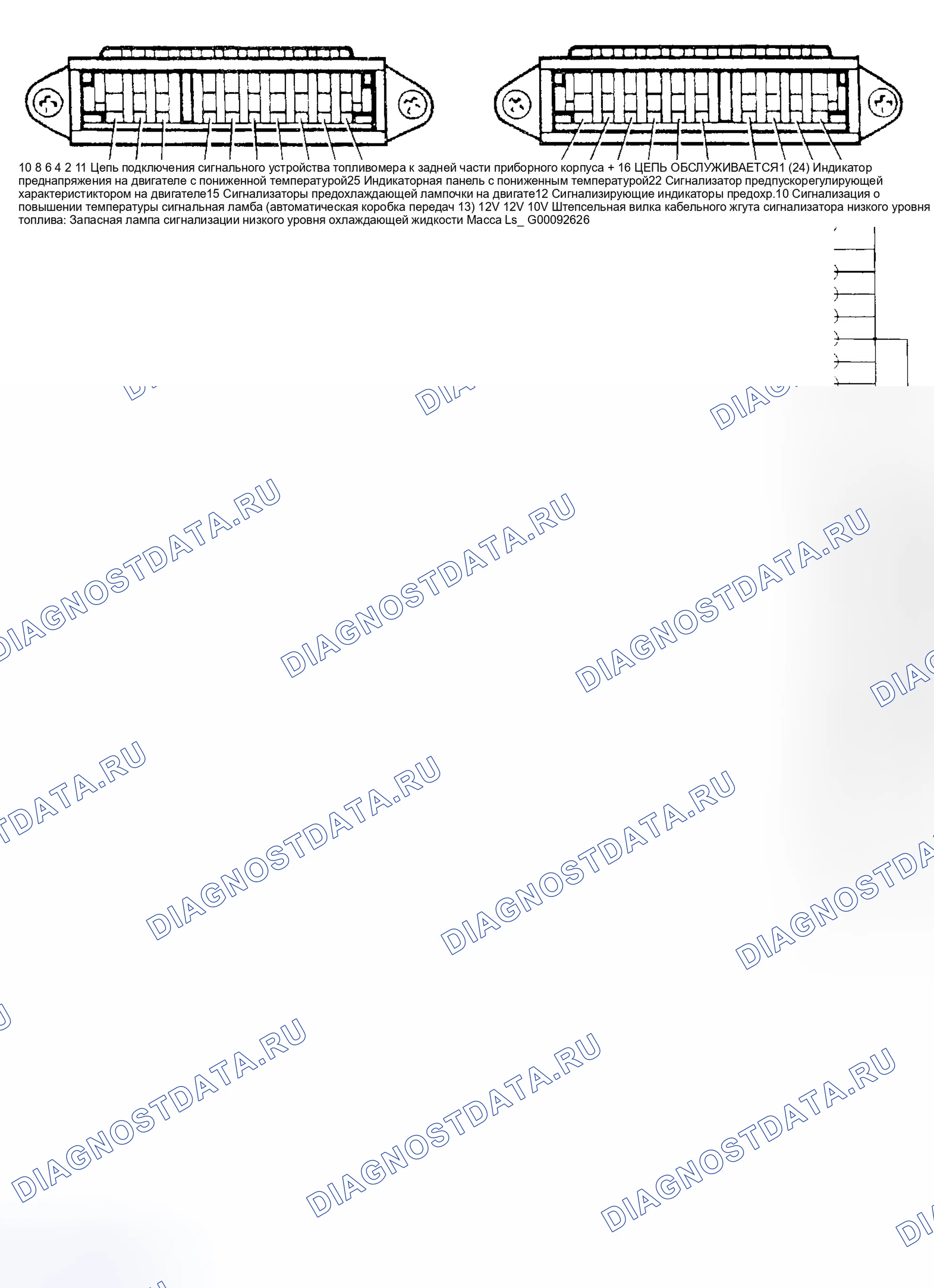 Рис. 12: электросхемы. Land Rover Range Rover I