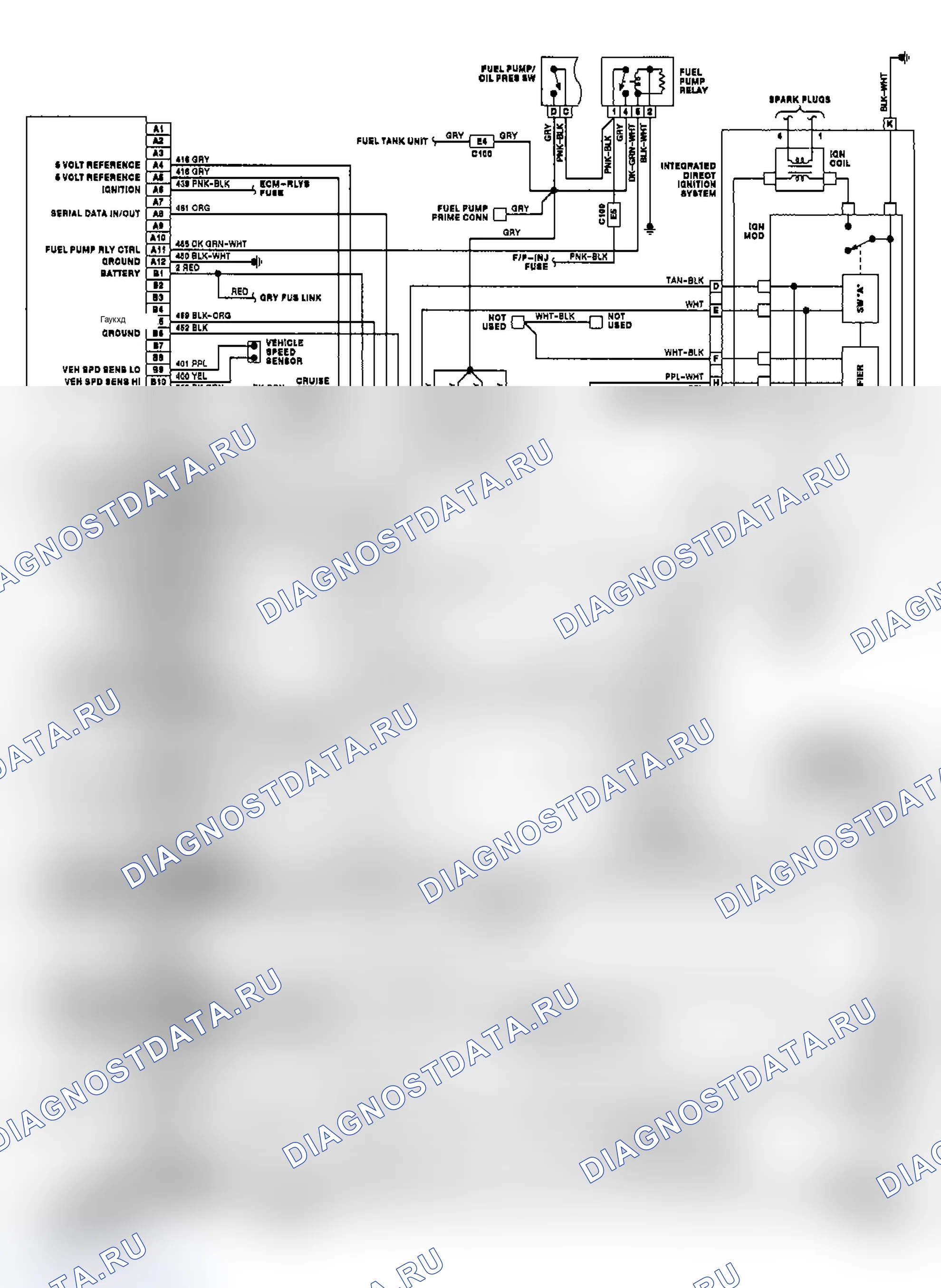 Рис. 10: Skylark PFI 2.3L (VIN D). Buick Electra Park Avenue 