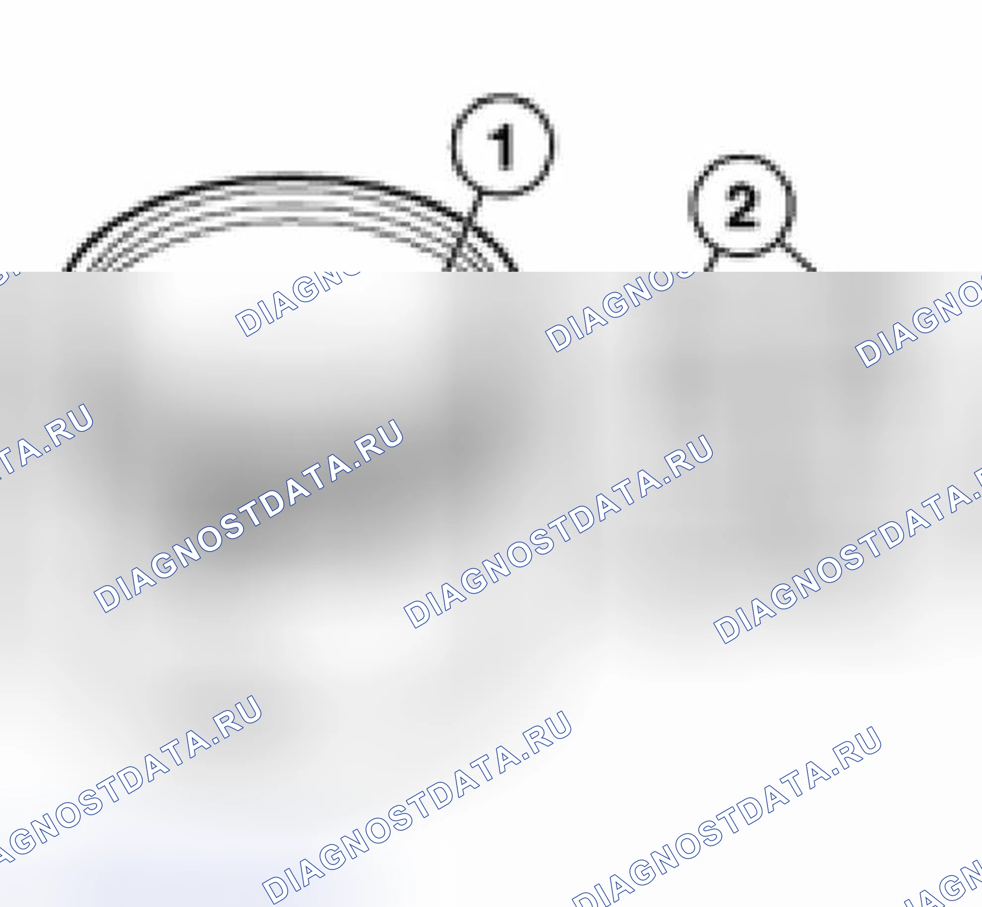 Рис. 452: Идентификация кольцевого компрессора. BMW Z3 E36