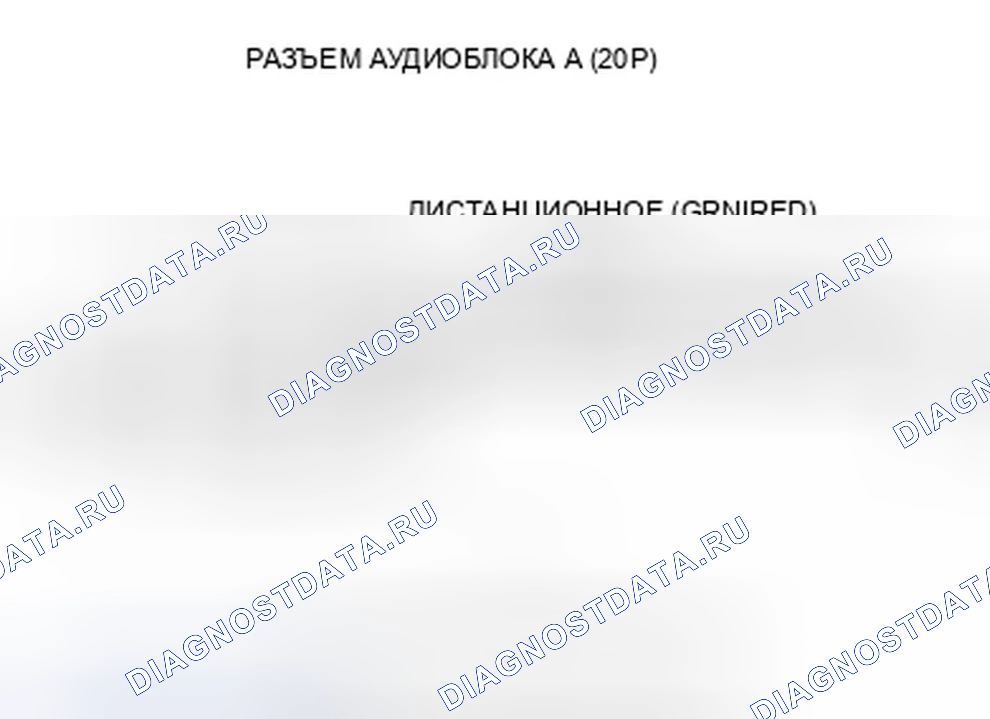 Рис. 115: Аудио дистанционный переключатель не работает должным образом (без навигации). Honda Element YH2 рестайлинг 2