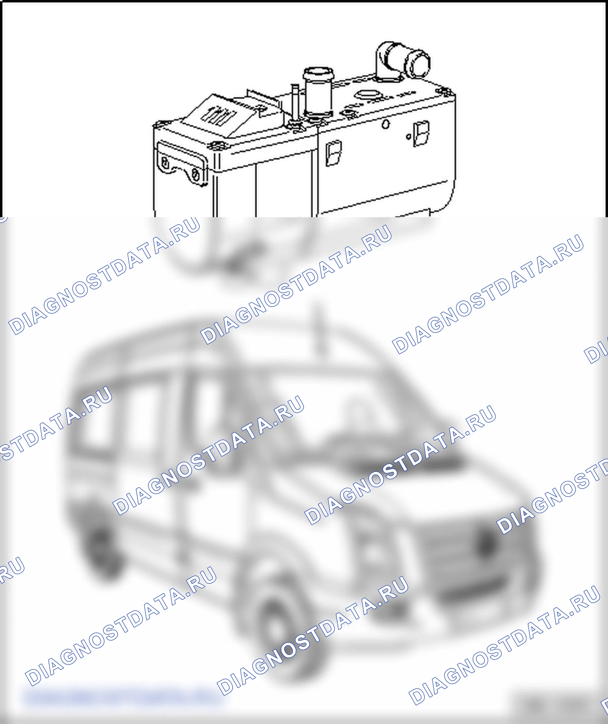 Дополнительный жидкостный отопитель Hydronic »D5WS«. Volkswagen Crafter I