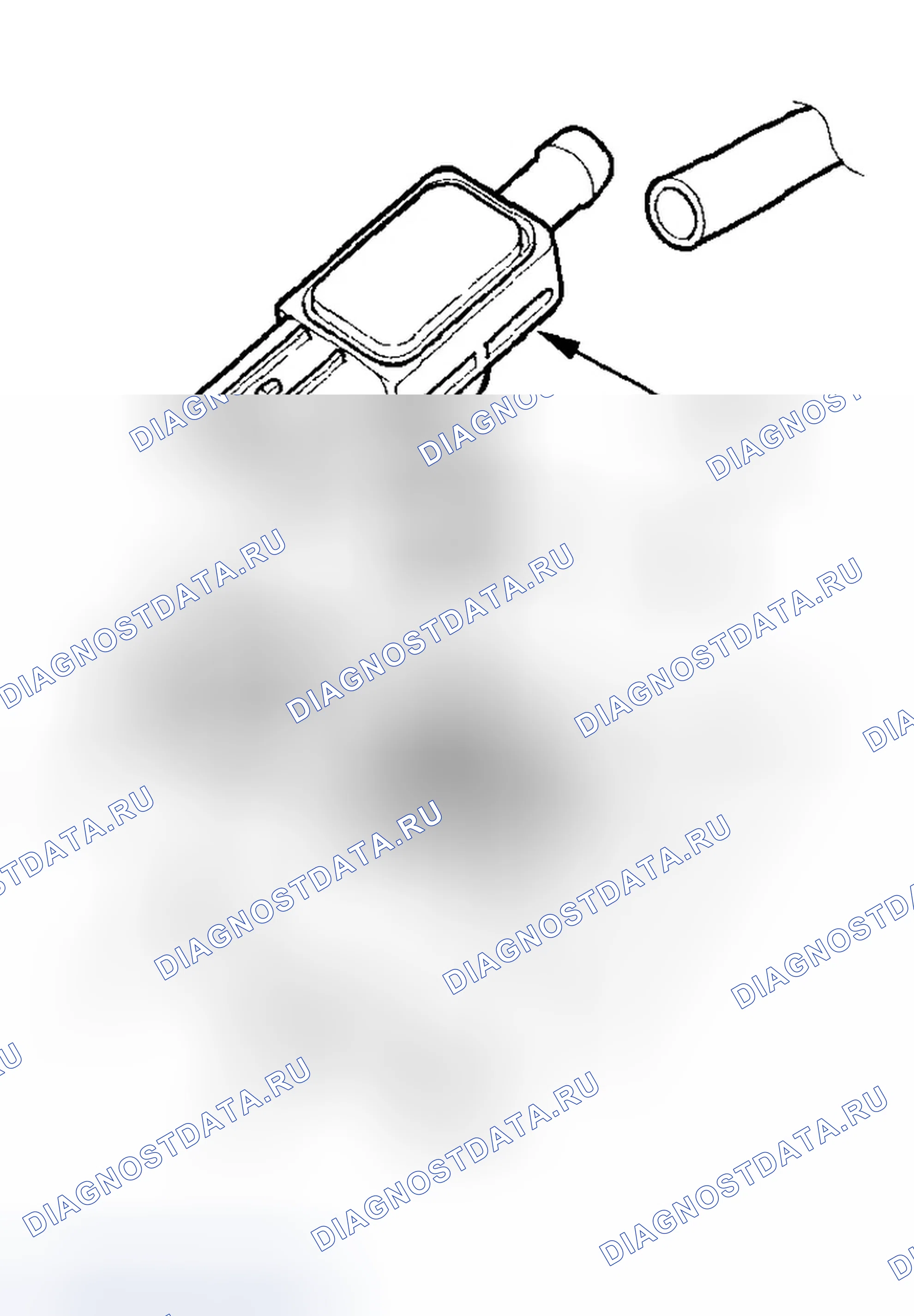 Рис. 121: Замена датчика FTP. Honda Accord VII рестайлинг