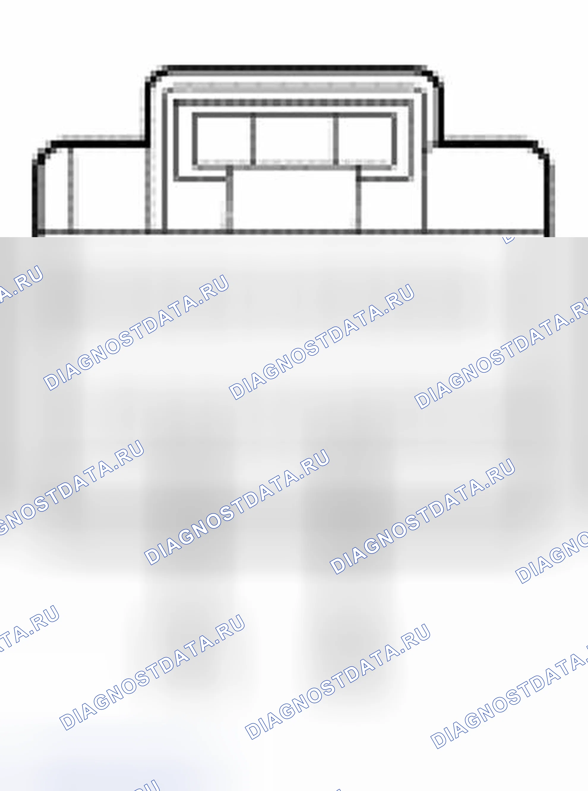 Рис. 144: Передний электронный модуль (FEM) C201c. Hyundai ix25 II