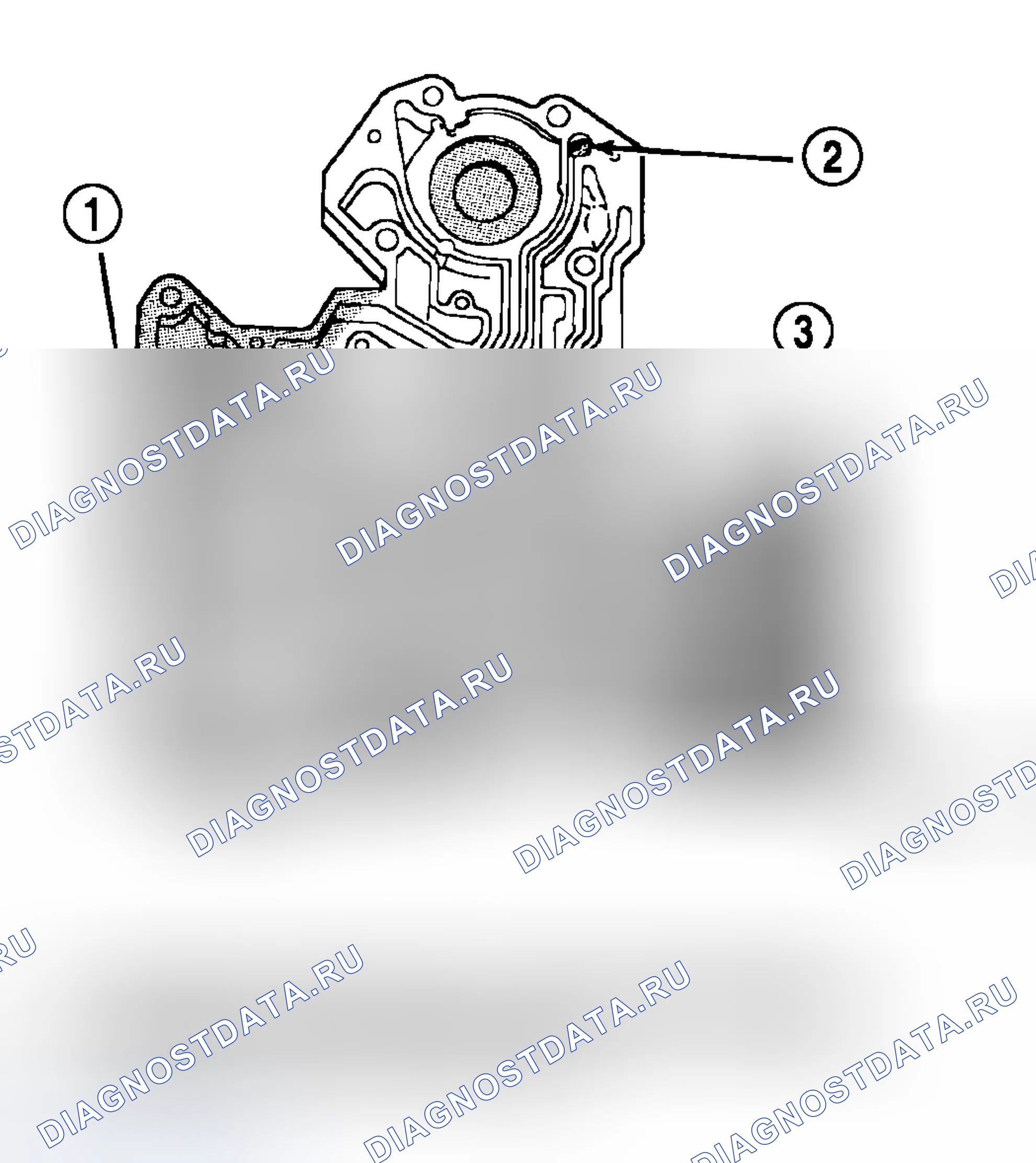 Рис. 400: ПЕРЕДАТОЧНАЯ ПЛАСТИНА. Dodge Cab & Chassis R3500 