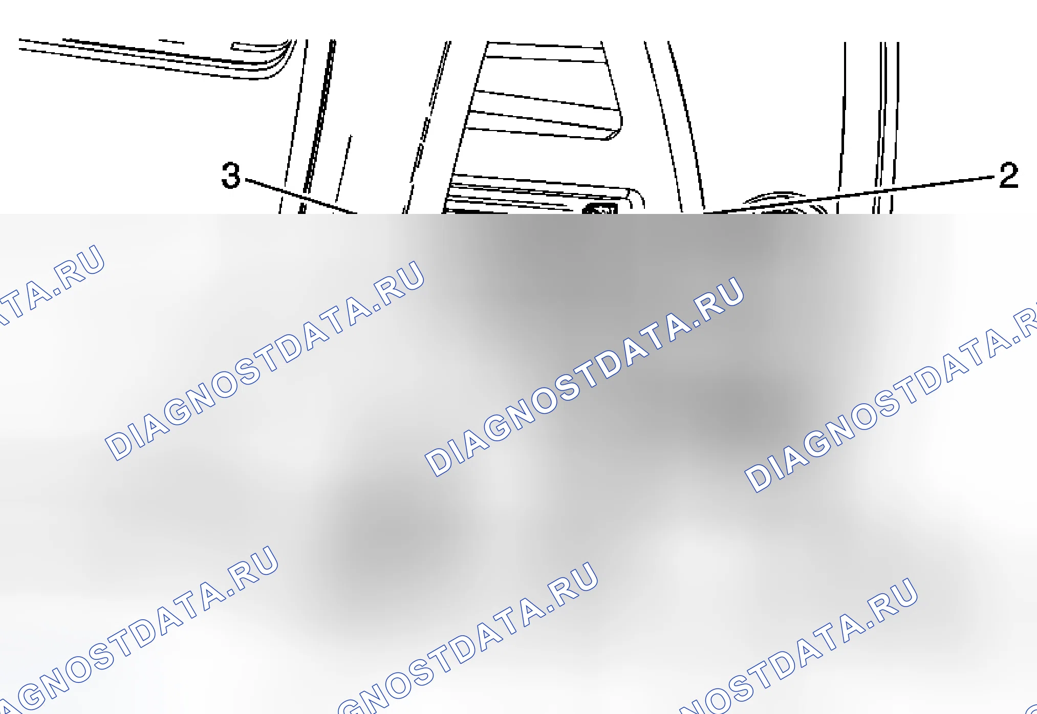Рис. 21: Замена противотуманной фары - передняя (торрент). Chevrolet Equinox I