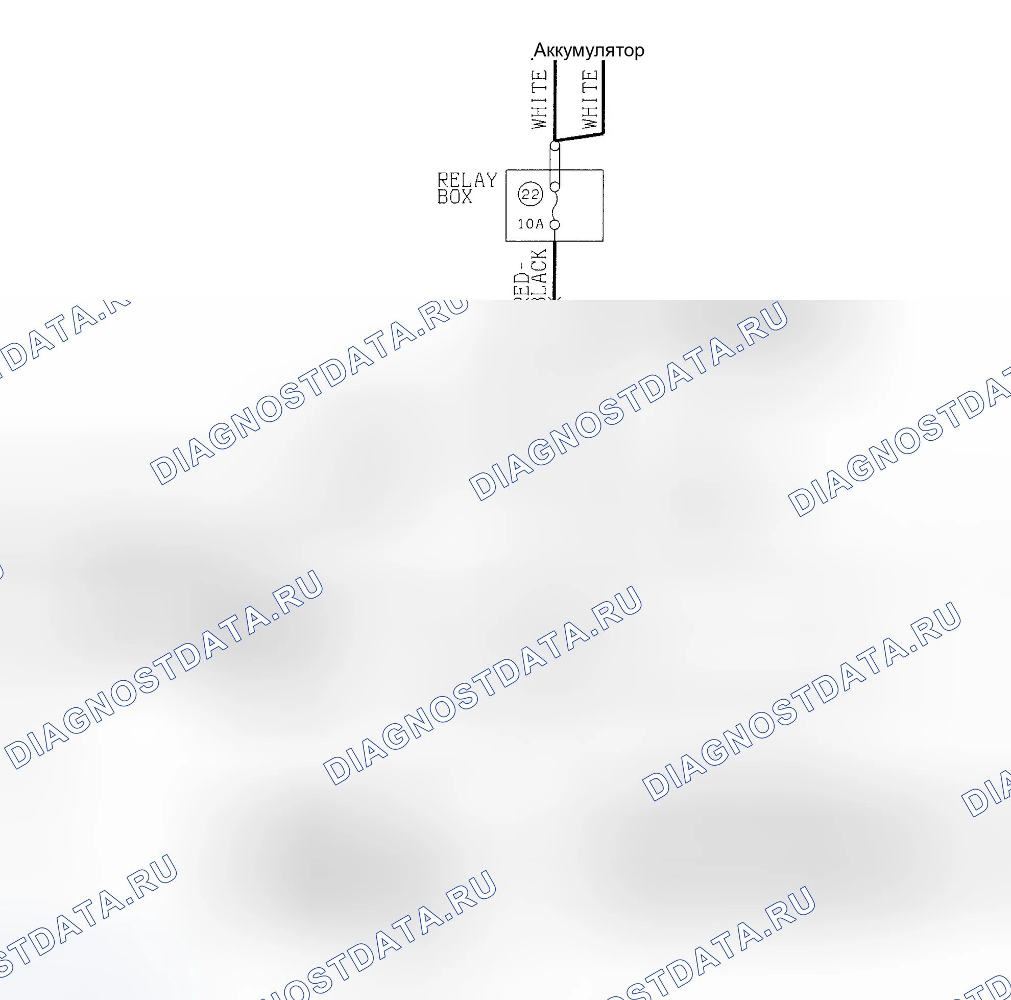 Рис. 71: Принципиальная схема. Mitsubishi Lancer IX рестайлинг