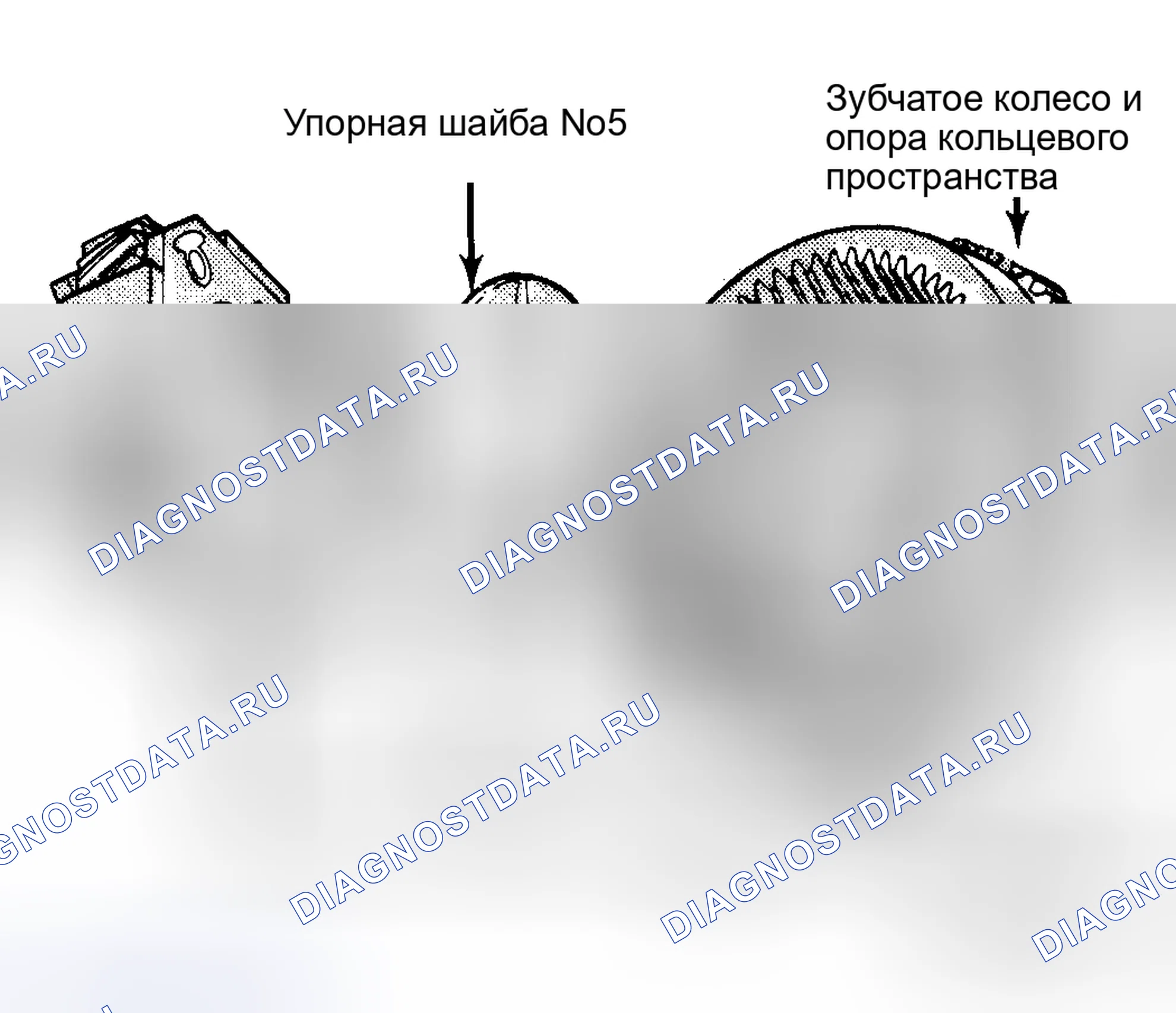 Рис. 70: Повторная сборка. Plymouth Acclaim I