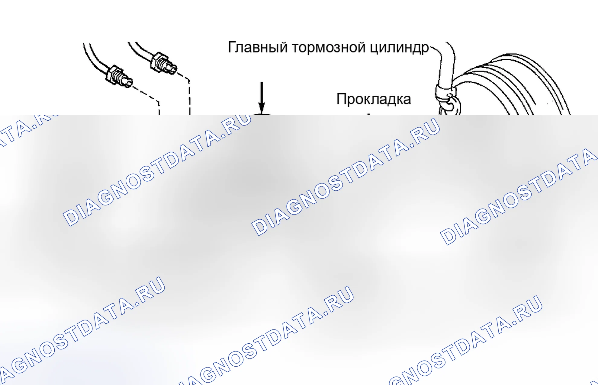 Рис. 5: Демонтаж. Toyota Supra A80