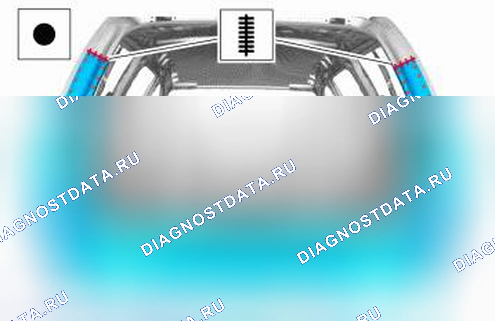 Рис. 111: УСТАНОВКА. Volvo XC70 II