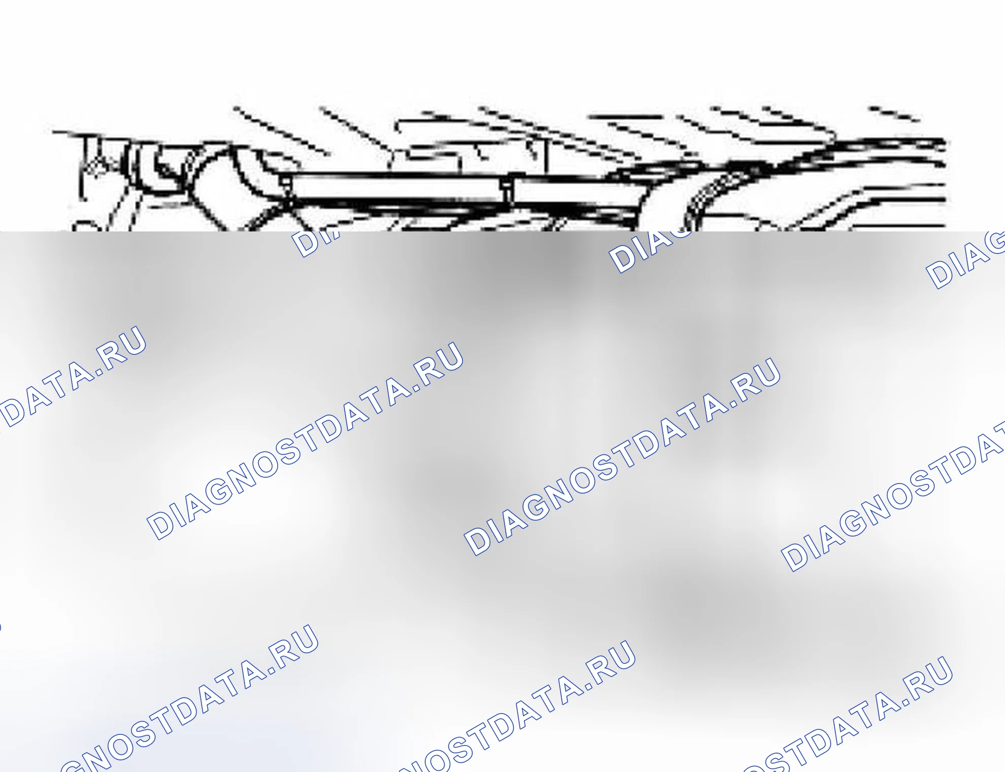 Рис. 24: Опоры топливного бака. Jaguar XKR I