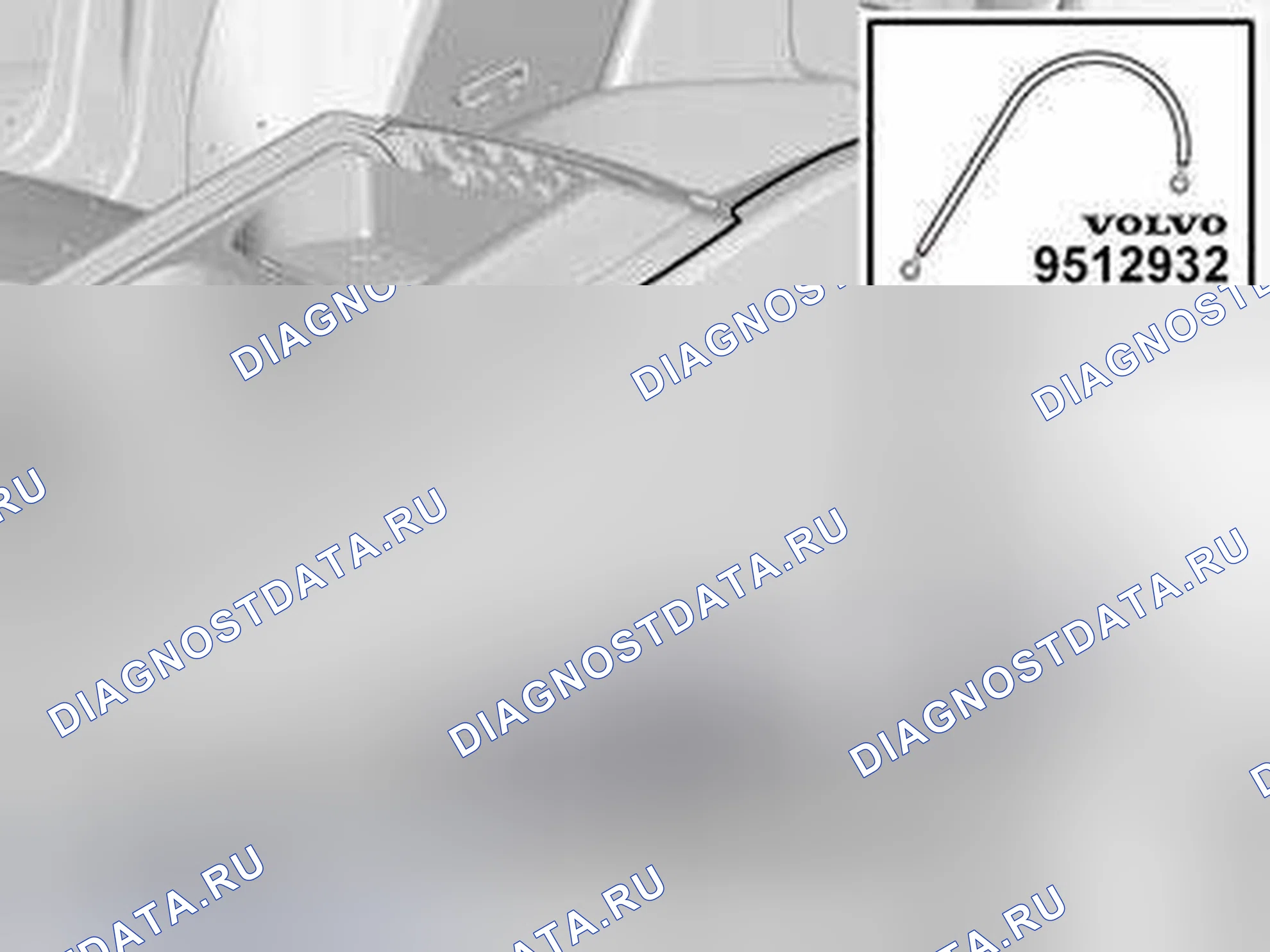 Рис. 592: УСТАНОВКА. Volvo S80 II рестайлинг
