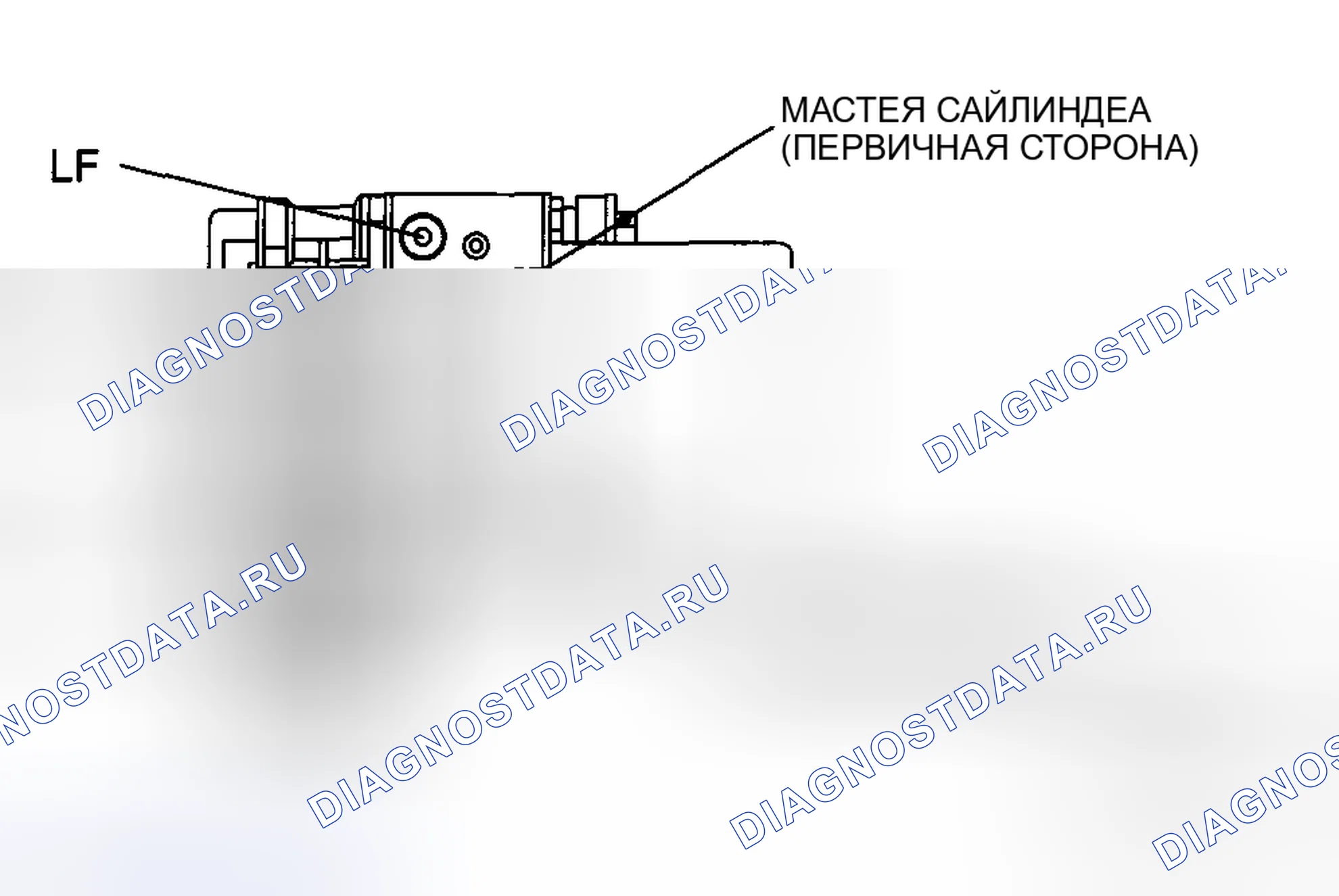 Рис. 7: Примечание по монтажу тормозной трубы. Mazda MX-5 NC рестайлинг