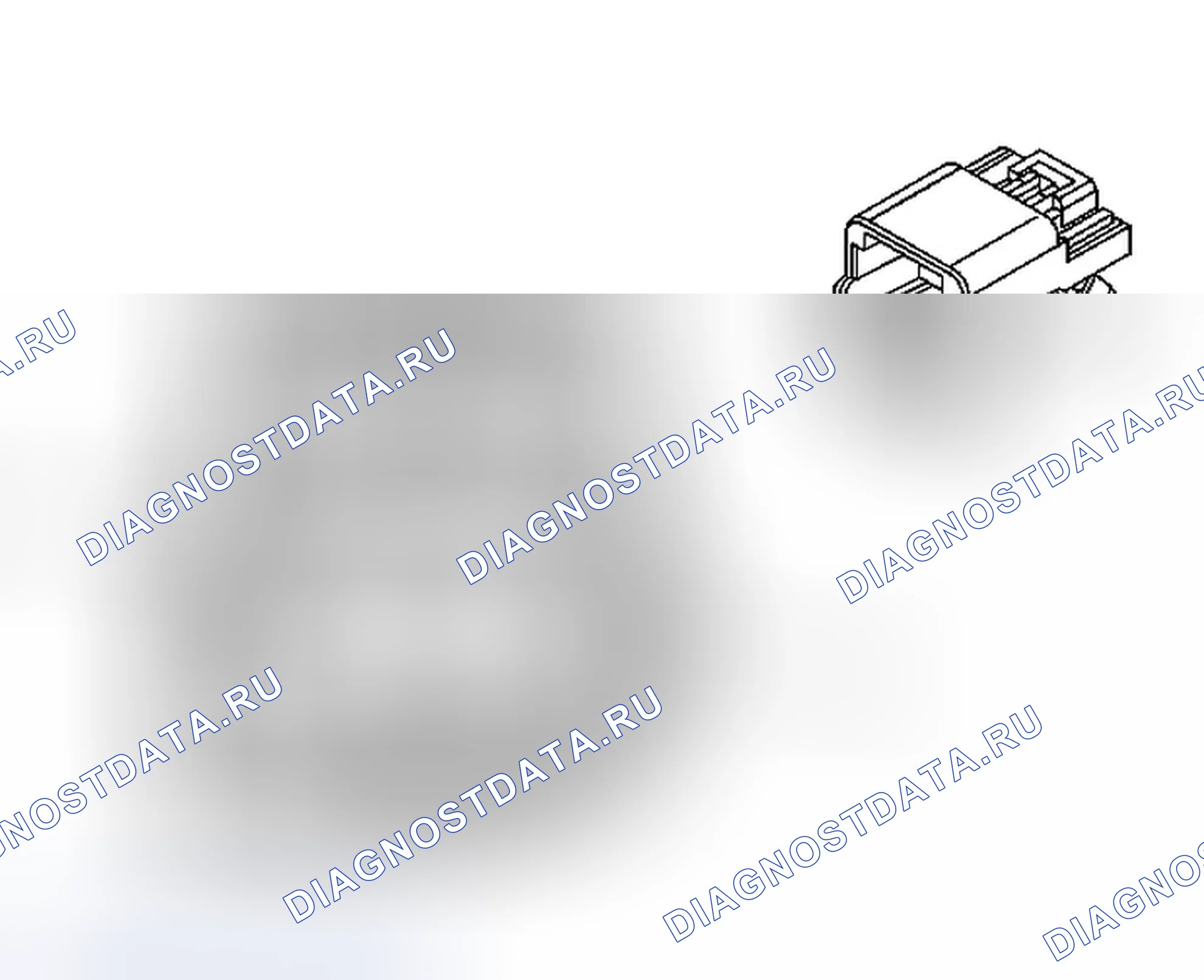 Рис. 60: Датчик положения коленчатого вала (Ckp). Hummer H3 I