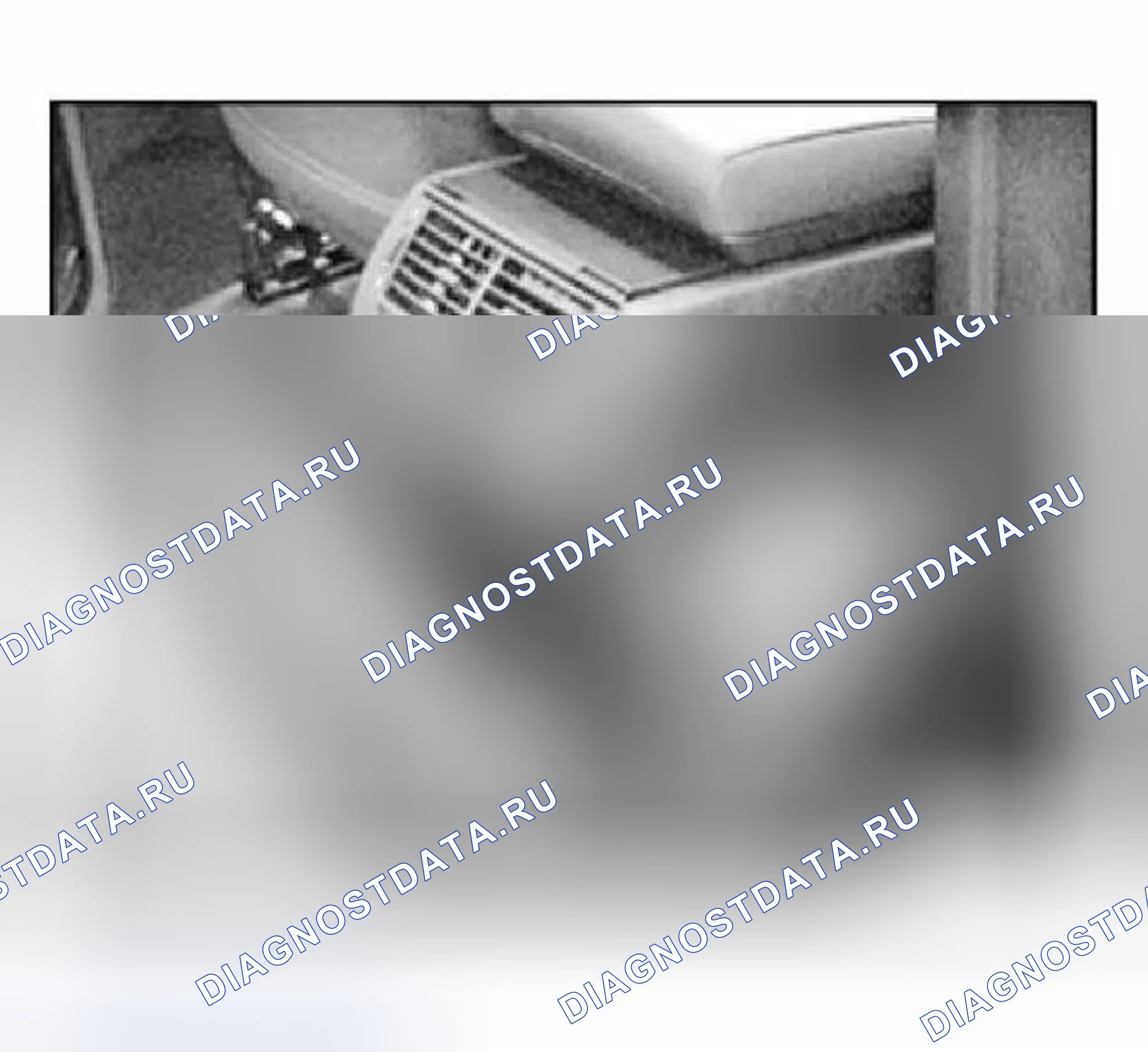Рис. 43: 64 11 794 Демонтаж и установка/замена контроллера заднего вентилятора. BMW X5 E53