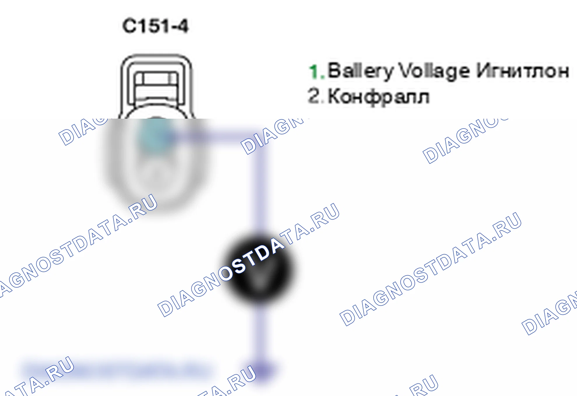 Контроль проводов — P0354. Kia Sorento BL
