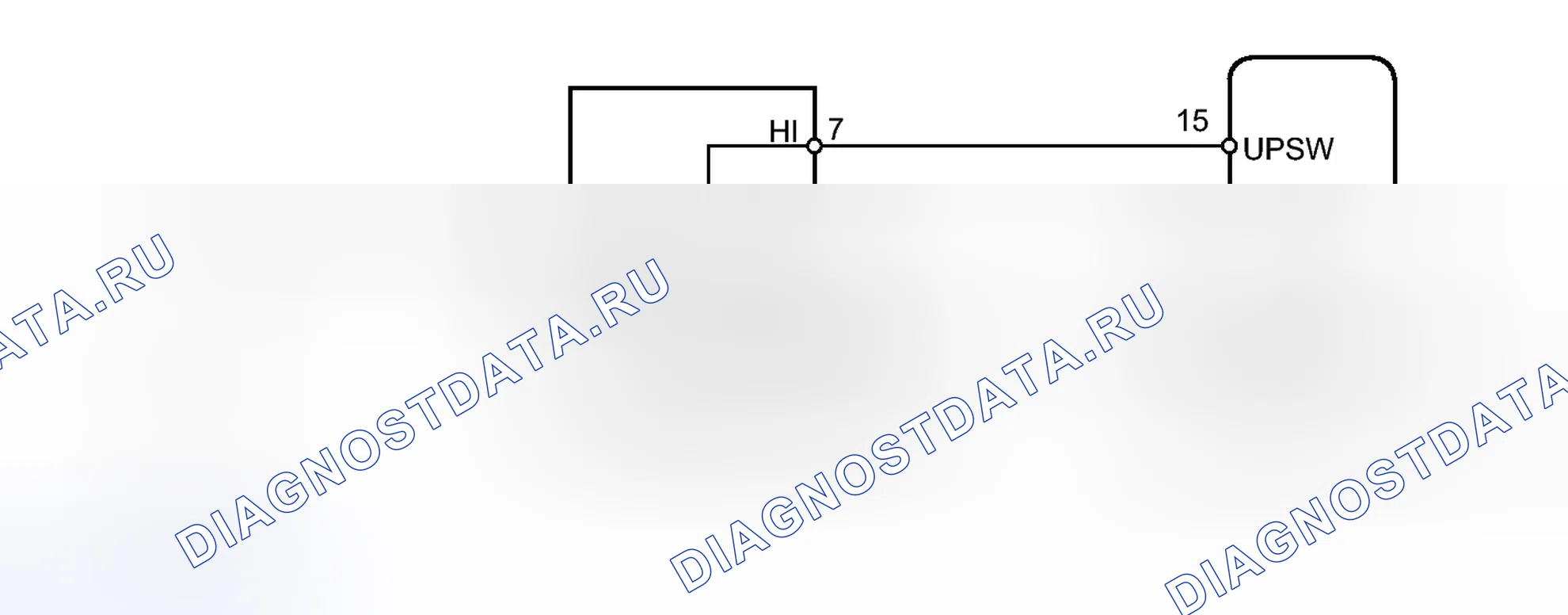 Рис. 53: электросхема. Honda Accord VII