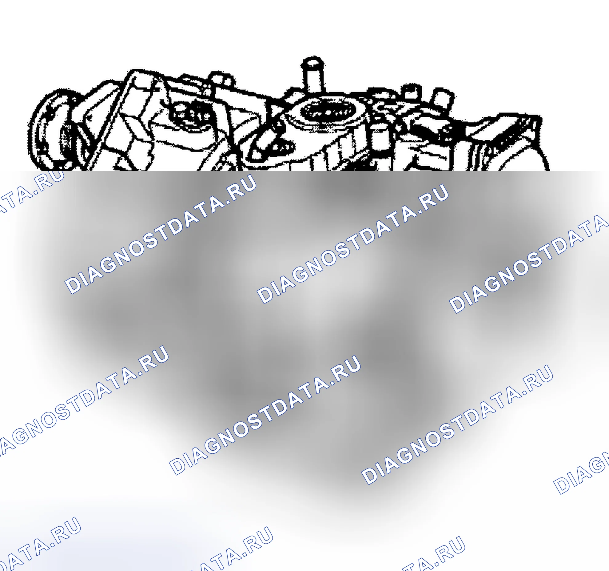 Рис. 104: ДАТЧИК СКОРОСТИ АВТОМОБИЛЯ (VSS) (датчик скорости автомобиля) (датчик скорости автомобиля) -G68. Volkswagen EuroVan T4 рестайлинг