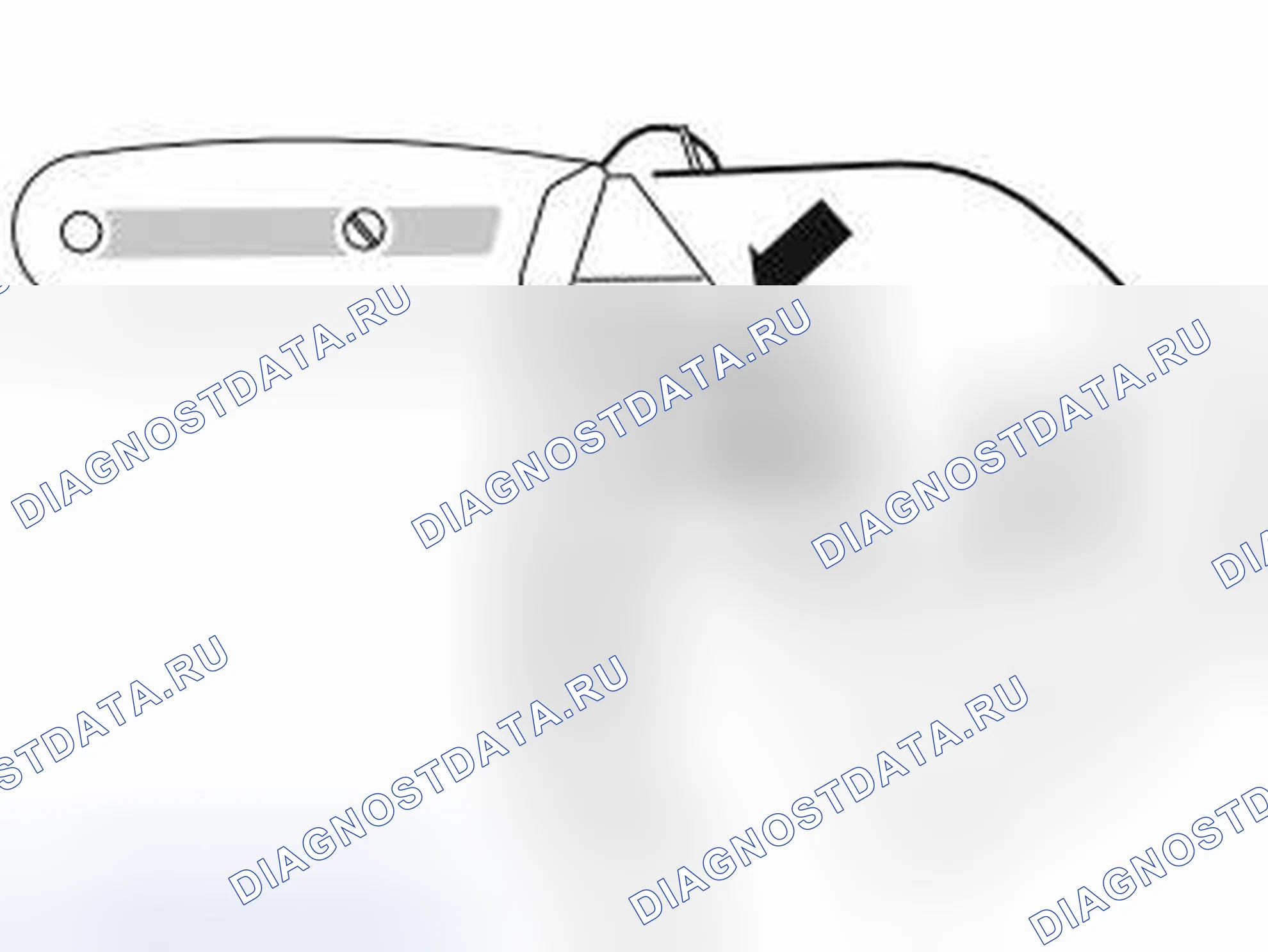 Рис. 374: ПРОКЛАДКА КАБЕЛЯ. Volvo S40 II рестайлинг