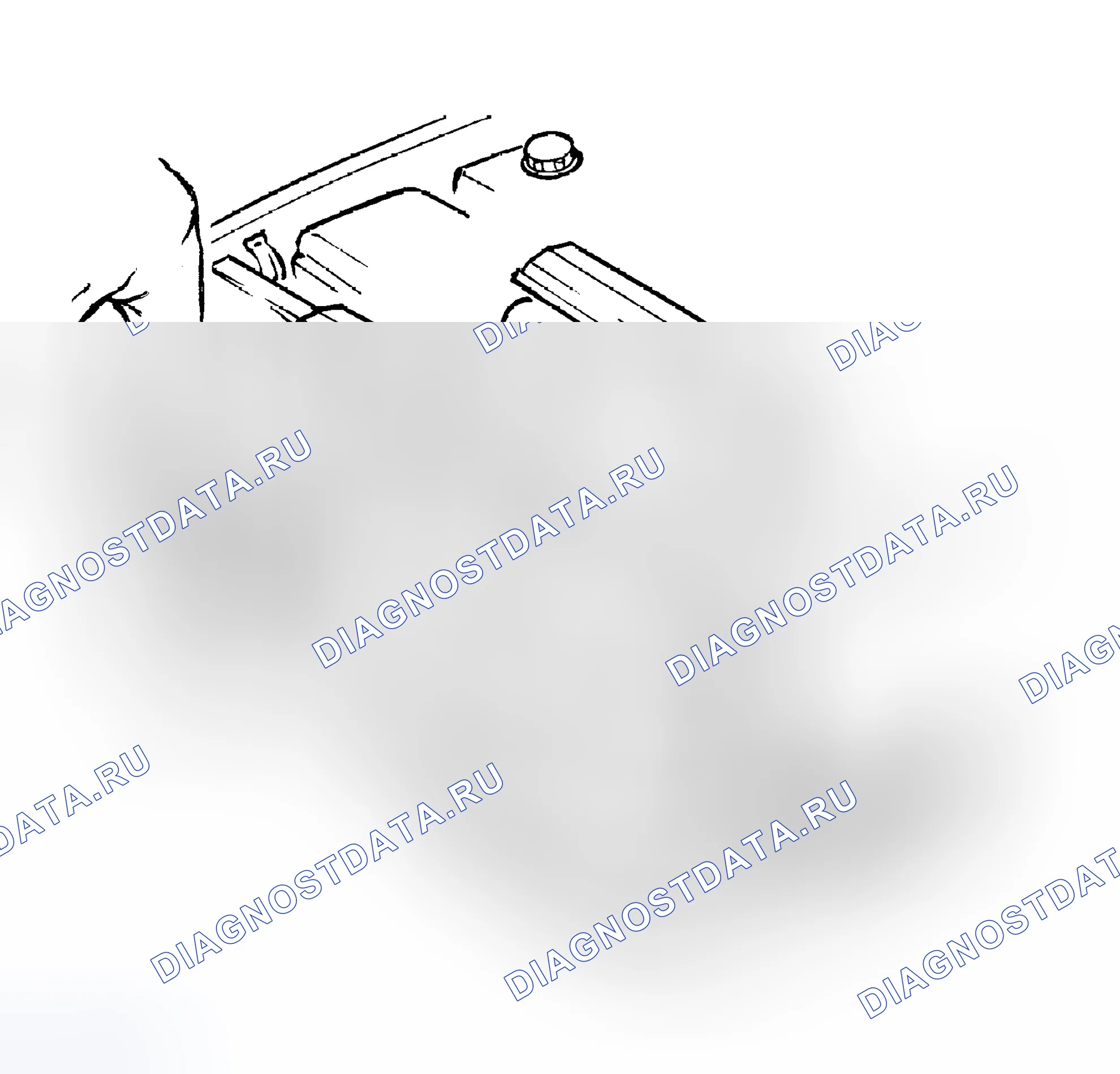 Рис. 102: Выдавить повреждения. Volvo C70 I