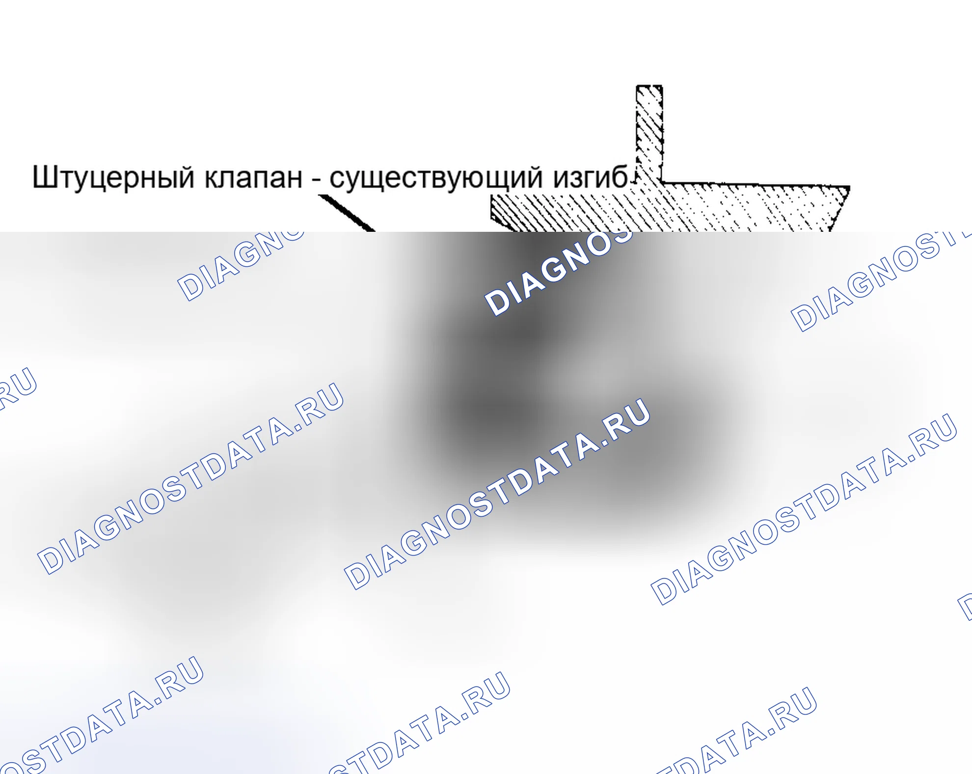 Рис. 27: Регулировка прерывателя дросселя Регулировка гибочным звеном при существующем изгибе.. Toyota Land Cruiser 60