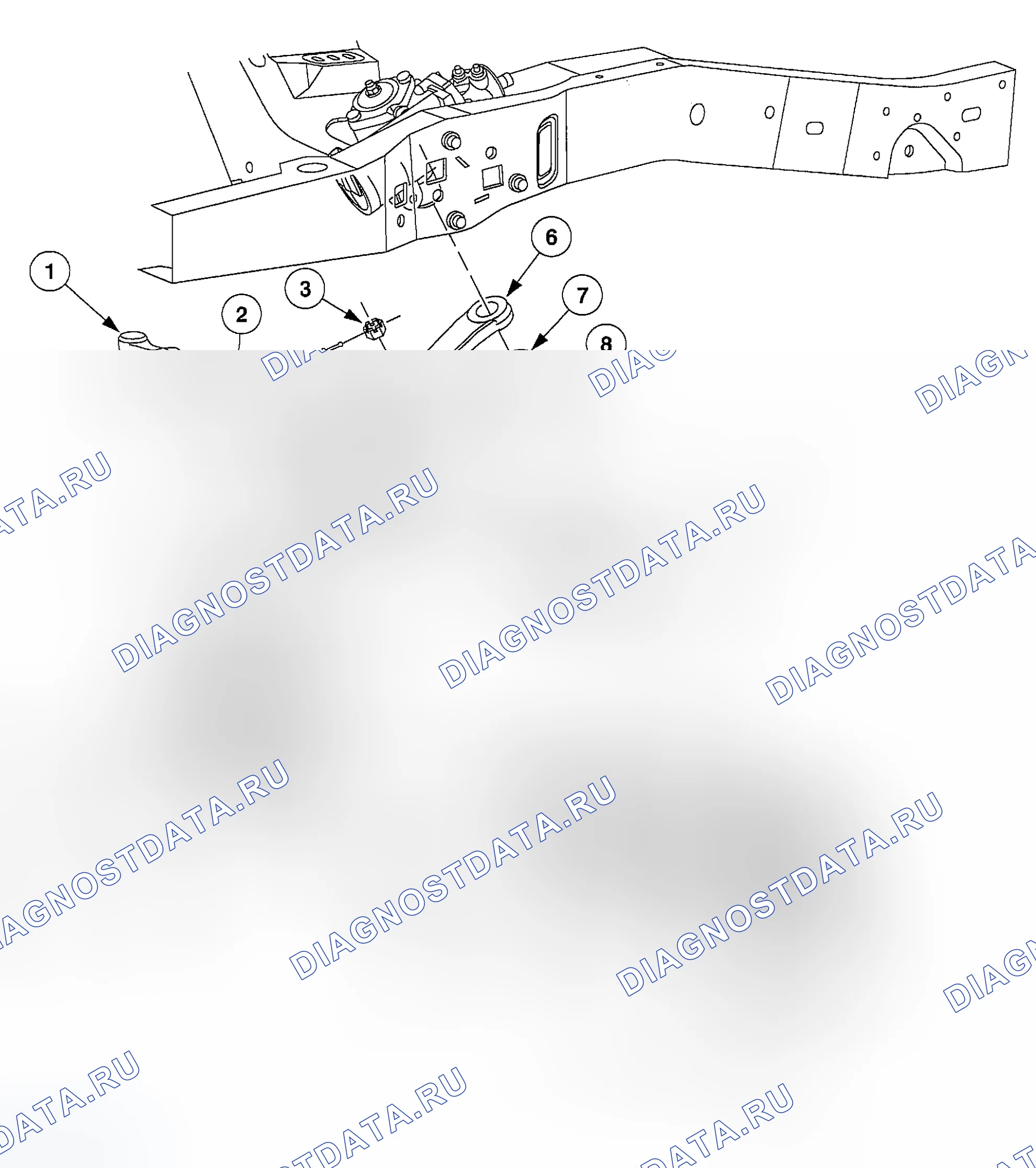 Рис. 138: F-250, F-350, 4x4 и Super DUTY F-450, F-550. Ford Excursion I