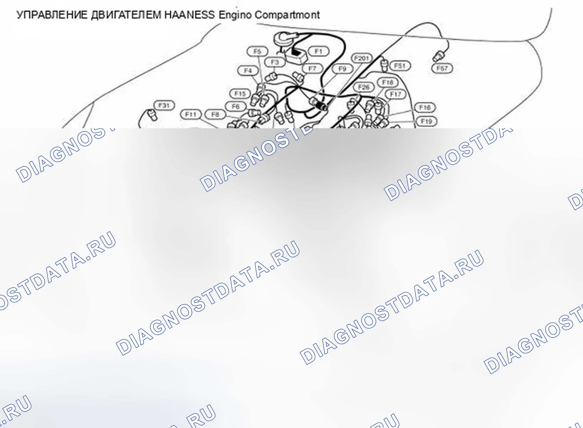 Рис. 93: МОТОРНЫЙ ОТСЕК. Infiniti EX35 I